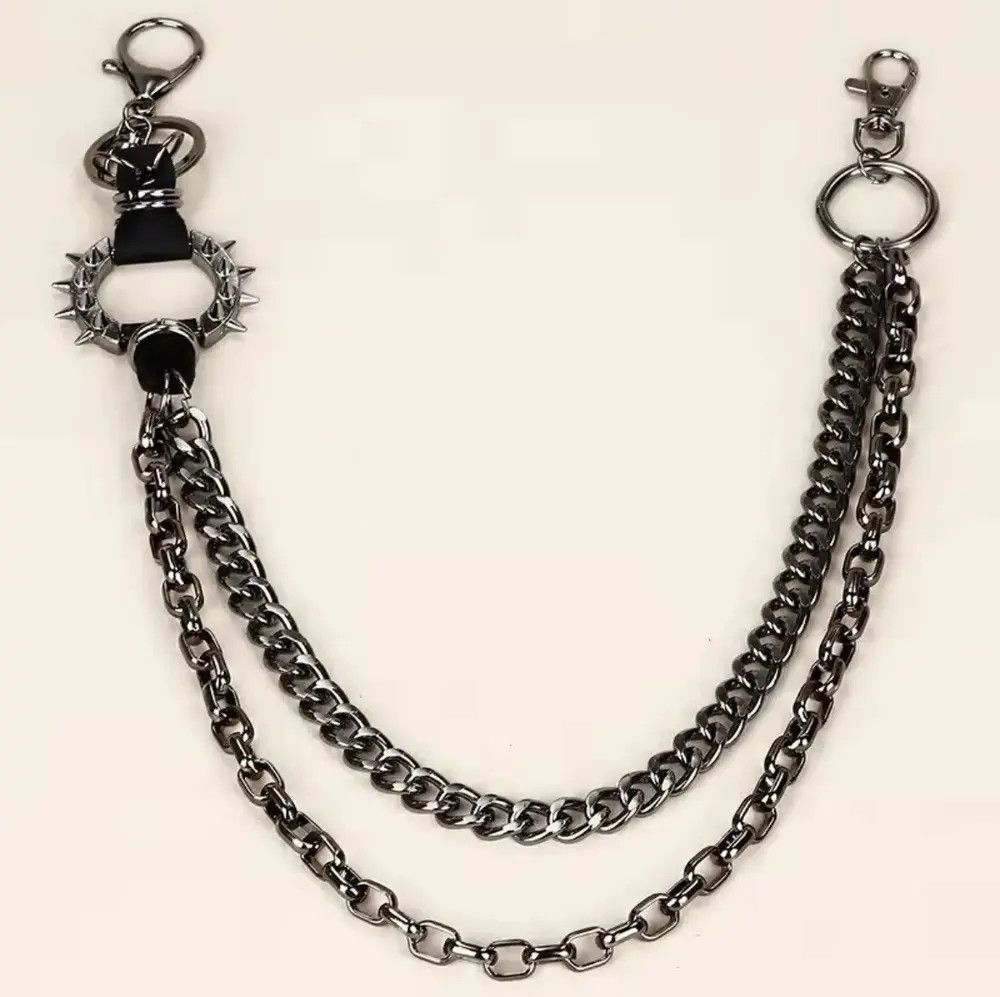 Jewelry Hip-hop Pants Belt Chains Jewelry Accessories Size ONE SIZE - 1 Thumbnail