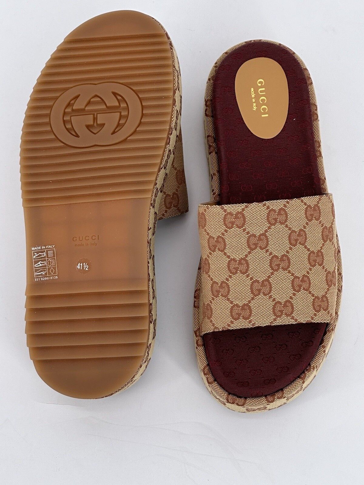 Gucci New Gucci Platforms Size IT-41,5 / US-11,5 Size US 11.5 / IT 41.5 - 8 Thumbnail