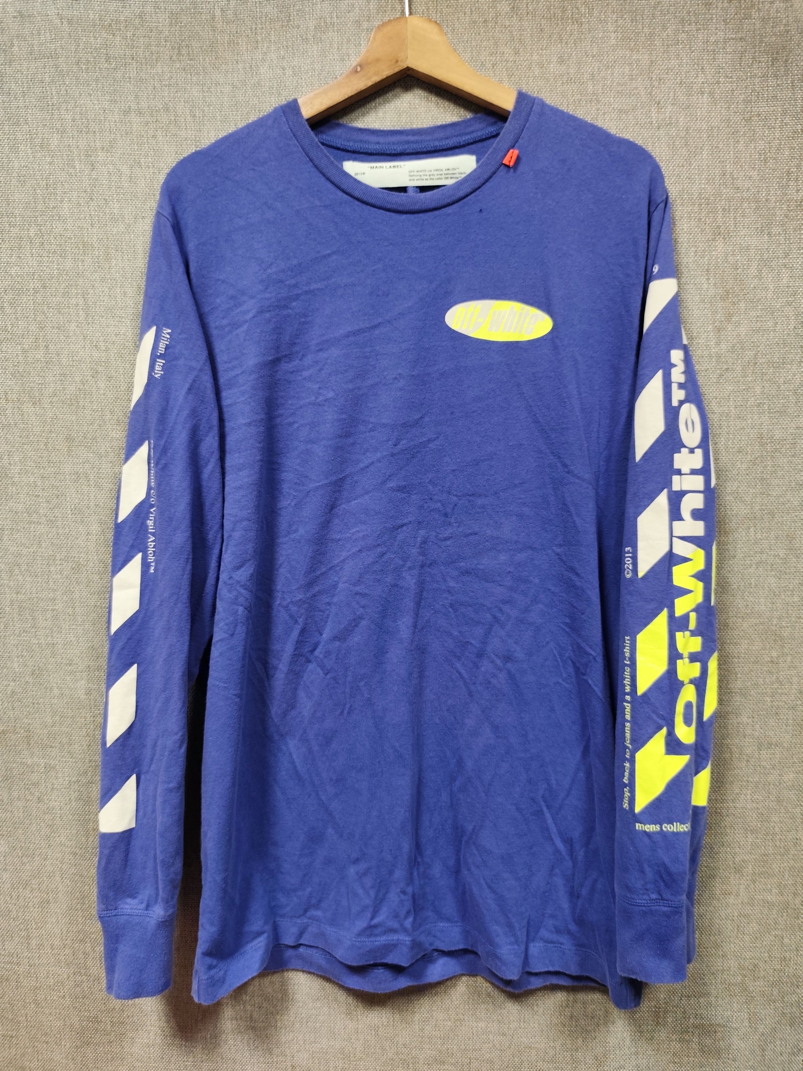Off-White Virgil abloh-off white long sleeve Size US M / EU 48-50 / 2 - 2 Thumbnail