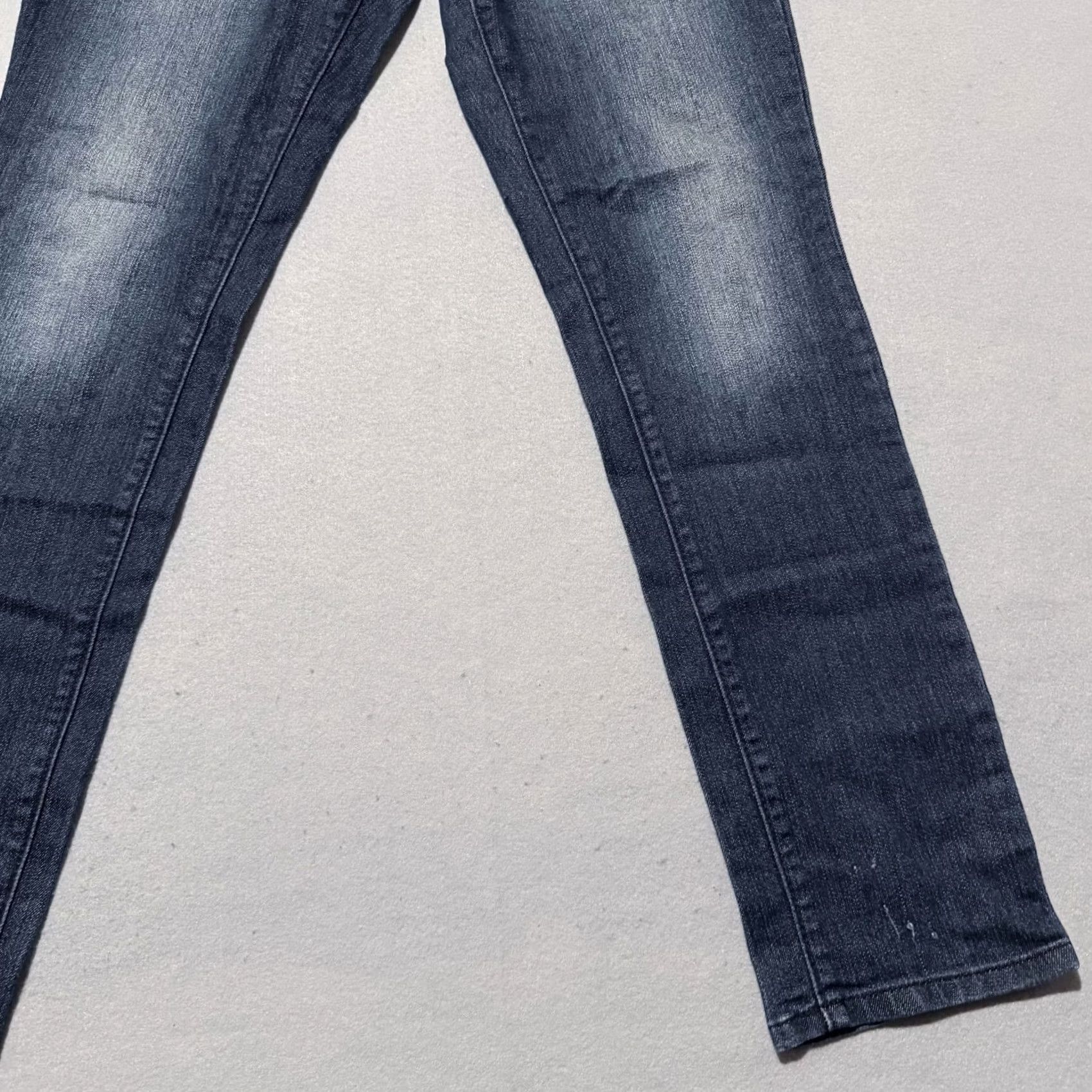 Denime Kim Kardashian Premium Curvy Skinny Jeans Women's Blue Denim Slim Fit - 12 Size 34" / US 12 / IT 48 - 6 Thumbnail