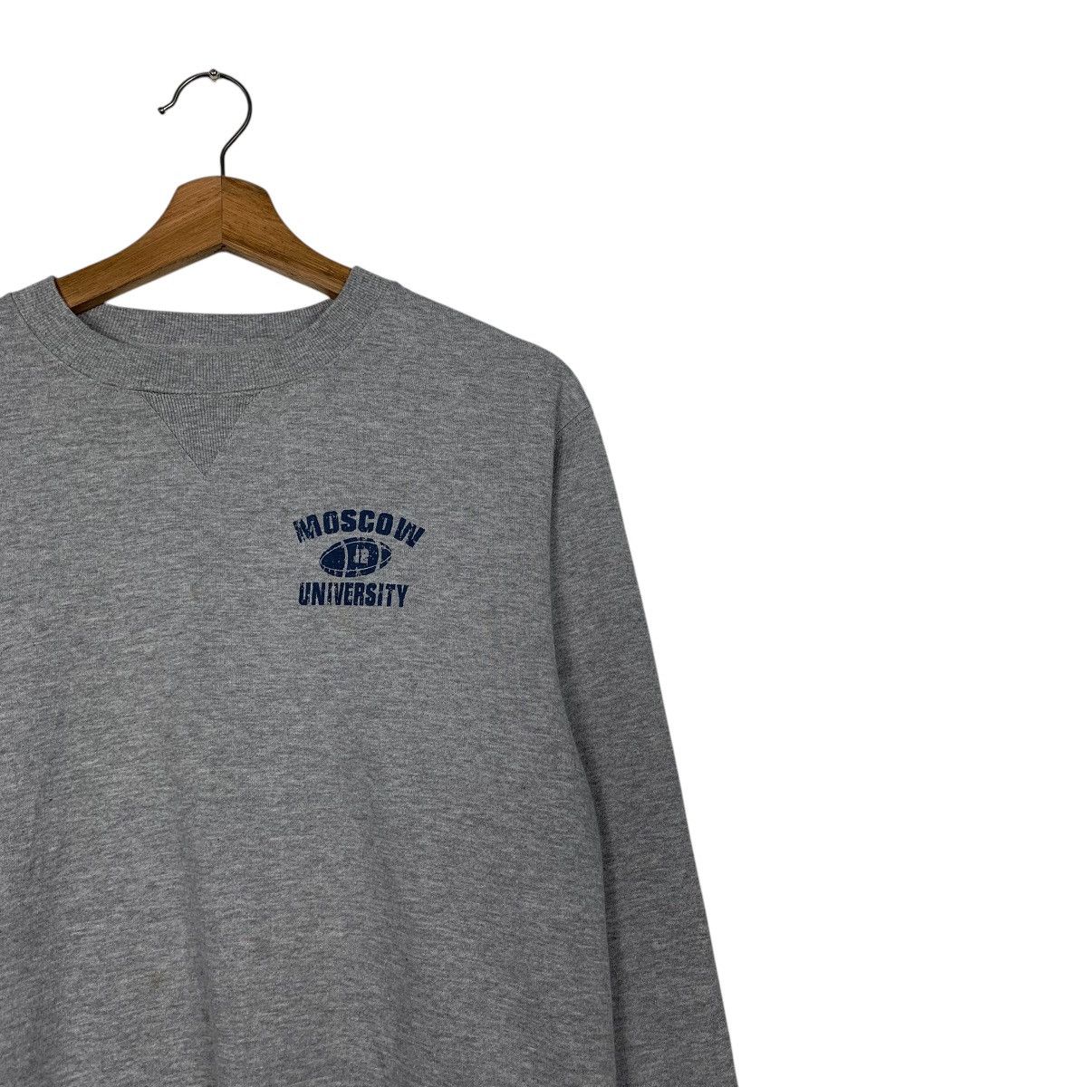 Japanese Brand Moscow University Crewneck Sweatshirt Size US M / EU 48-50 / 2 - 5 Thumbnail