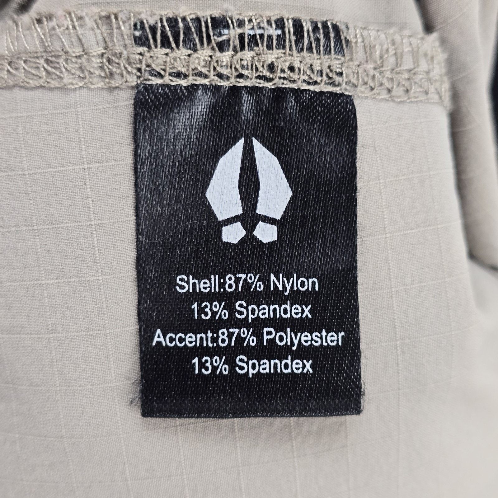 Other Bearded Goat Rambler Shorts Mens Large Beige Black Athletic Size US 32 / EU 48 - 7 Thumbnail