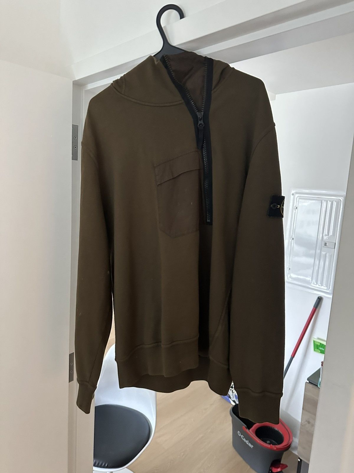 Stone Island Green stone island hoodie Size US XL / EU 56 / 4 - 5 Thumbnail