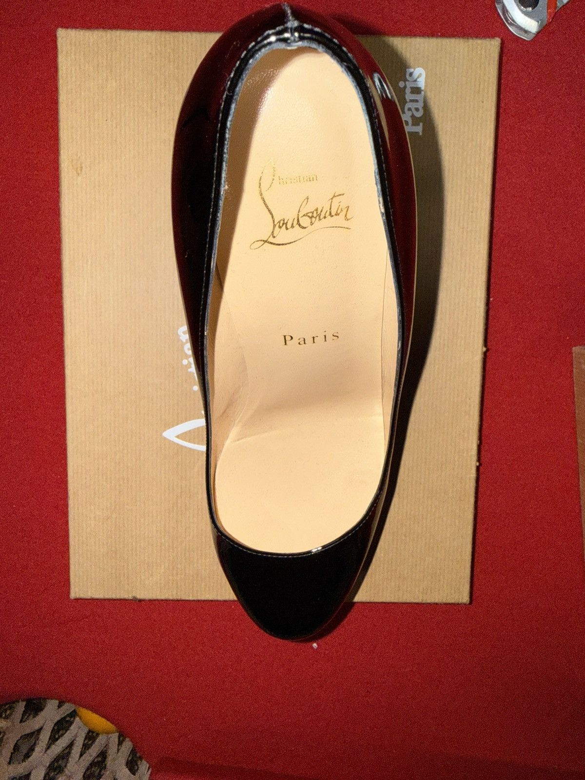 Christian Louboutin Christian Louboutin Bianca 120 Patent Calf Platform Pumps Size US 6.5 / IT 36.5 - 12 Thumbnail