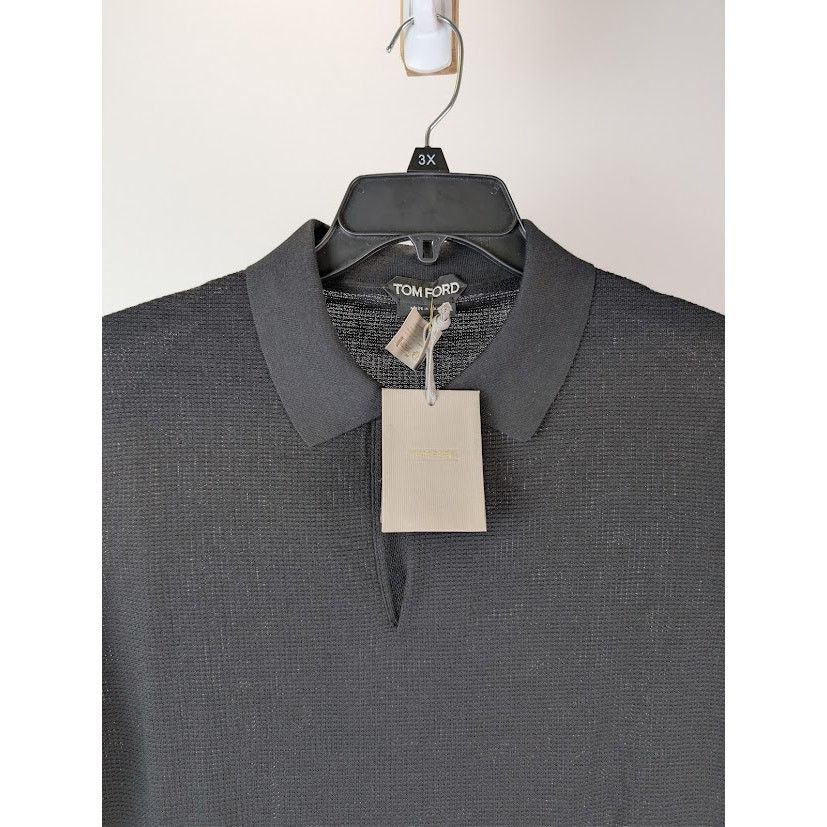 Tom Ford o1rshd1 Polo Shirt in Black Size US M / EU 48-50 / 2 - 8 Thumbnail