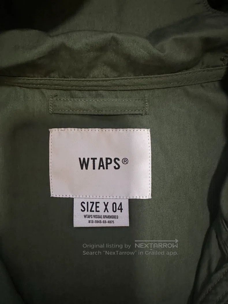 Wtaps Wtaps Classic Military Green Jacket Size US XL / EU 56 / 4 - 7 Thumbnail