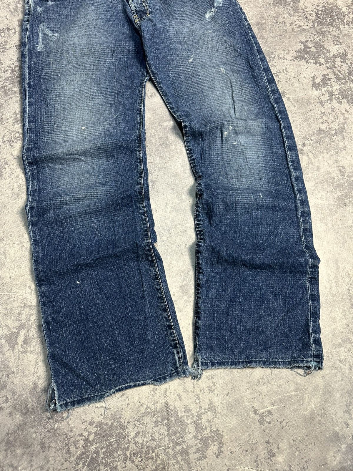 Diesel Vintage Diesel Jeans Distressed Wash Japanese Crazy y2k 90s Size US 32 / EU 48 - 11 Thumbnail