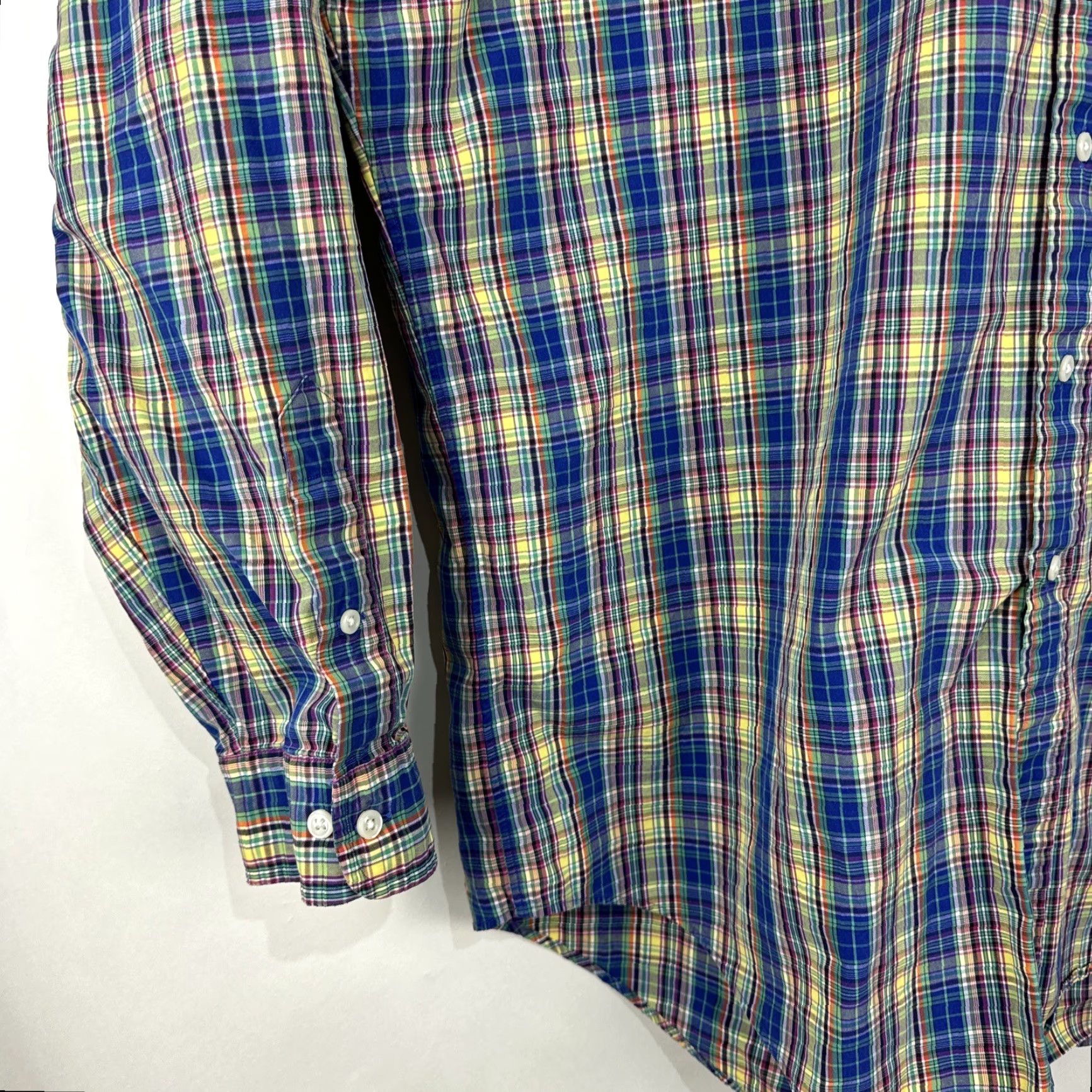 Polo Ralph Lauren VINTAGE Polo Ralph Lauren Shirt XL Plaid Long Sleeve Button-Down Collared Size US XL / EU 56 / 4 - 7 Thumbnail