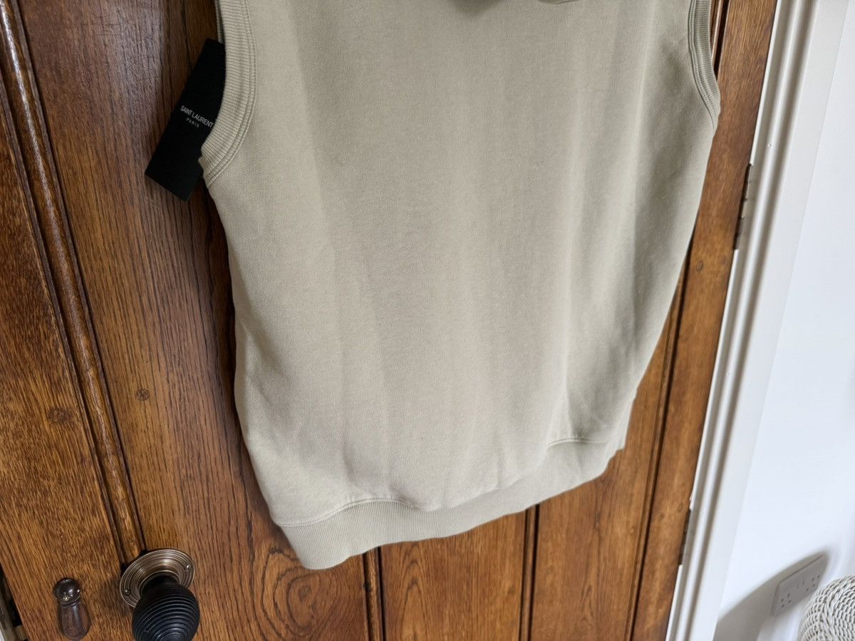 Saint Laurent Paris SS23 Saint Laurent Hoodie Zippe Sans Manches sleeveless tank Size US L / EU 52-54 / 3 - 13 Thumbnail