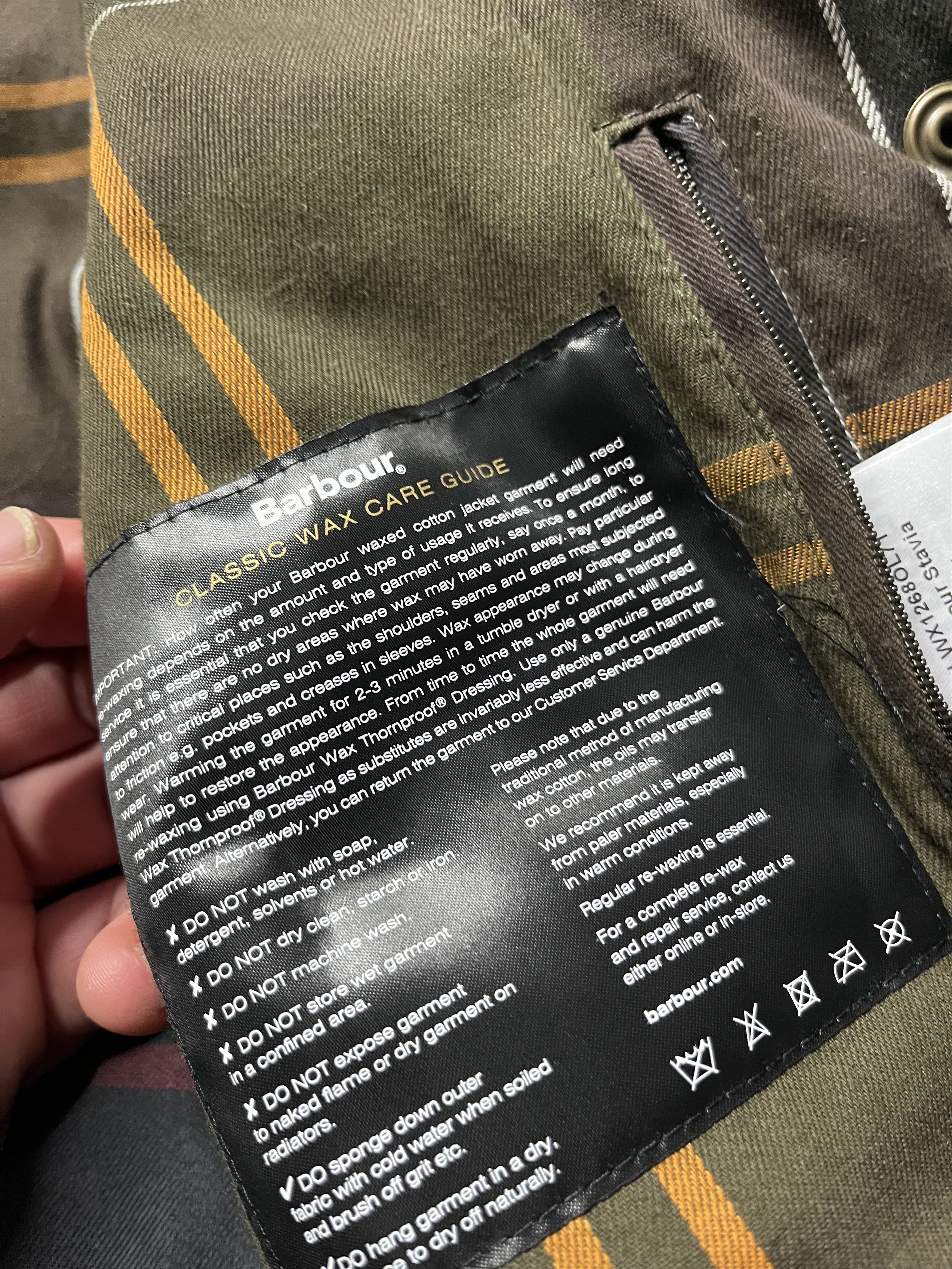 Barbour Barbour Stavia wax jacket Size S / US 4 / IT 40 - 10 Thumbnail