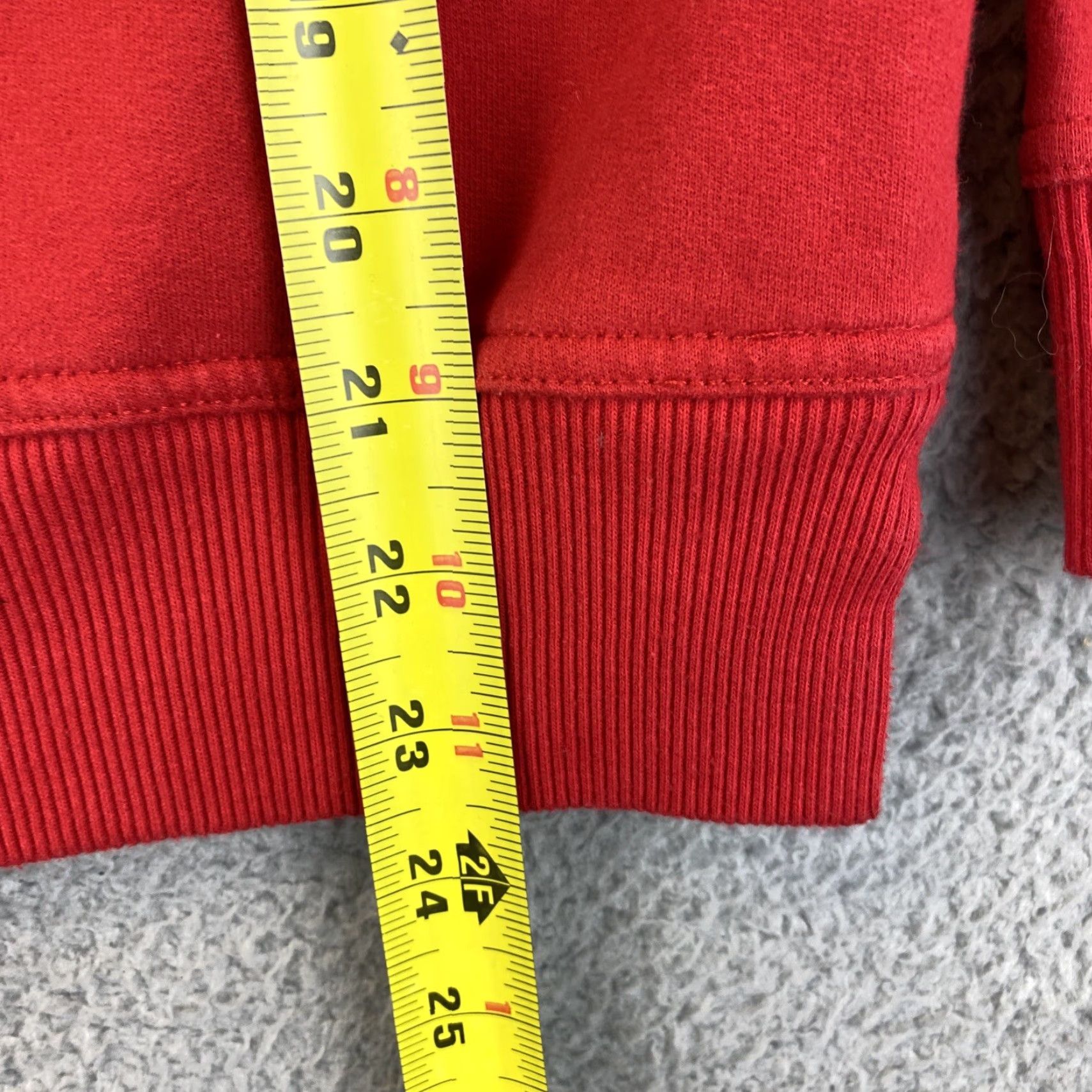 Gap Gap Women’s Logo Sweatshirt Size M Long Sleeve Crew Neck Pullover Red 67-33 Size M / US 6-8 / IT 42-44 - 4 Thumbnail