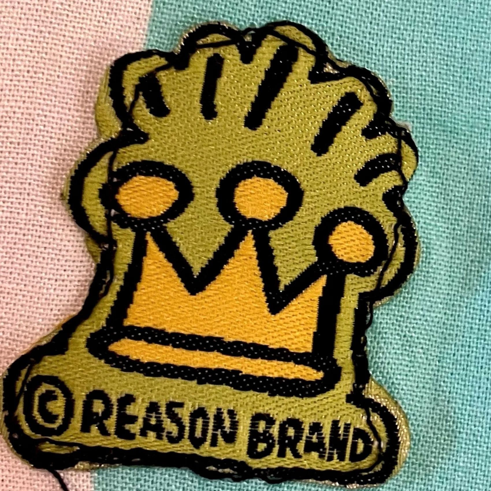 Reason Reason Music Pop Culture Short Sleeve Button Down Shirt White Neon Blue Green S Mens Size US S / EU 44-46 / 1 - 5 Thumbnail