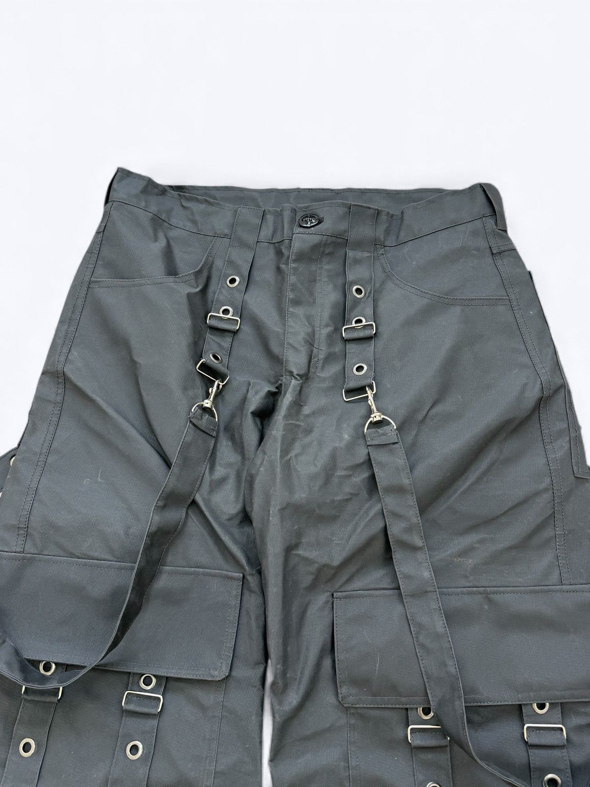 Tripp NYC Avant Garde Trip NYC Style Baggy Bondage Cargo Pants Size US 34 / EU 50 - 6 Thumbnail