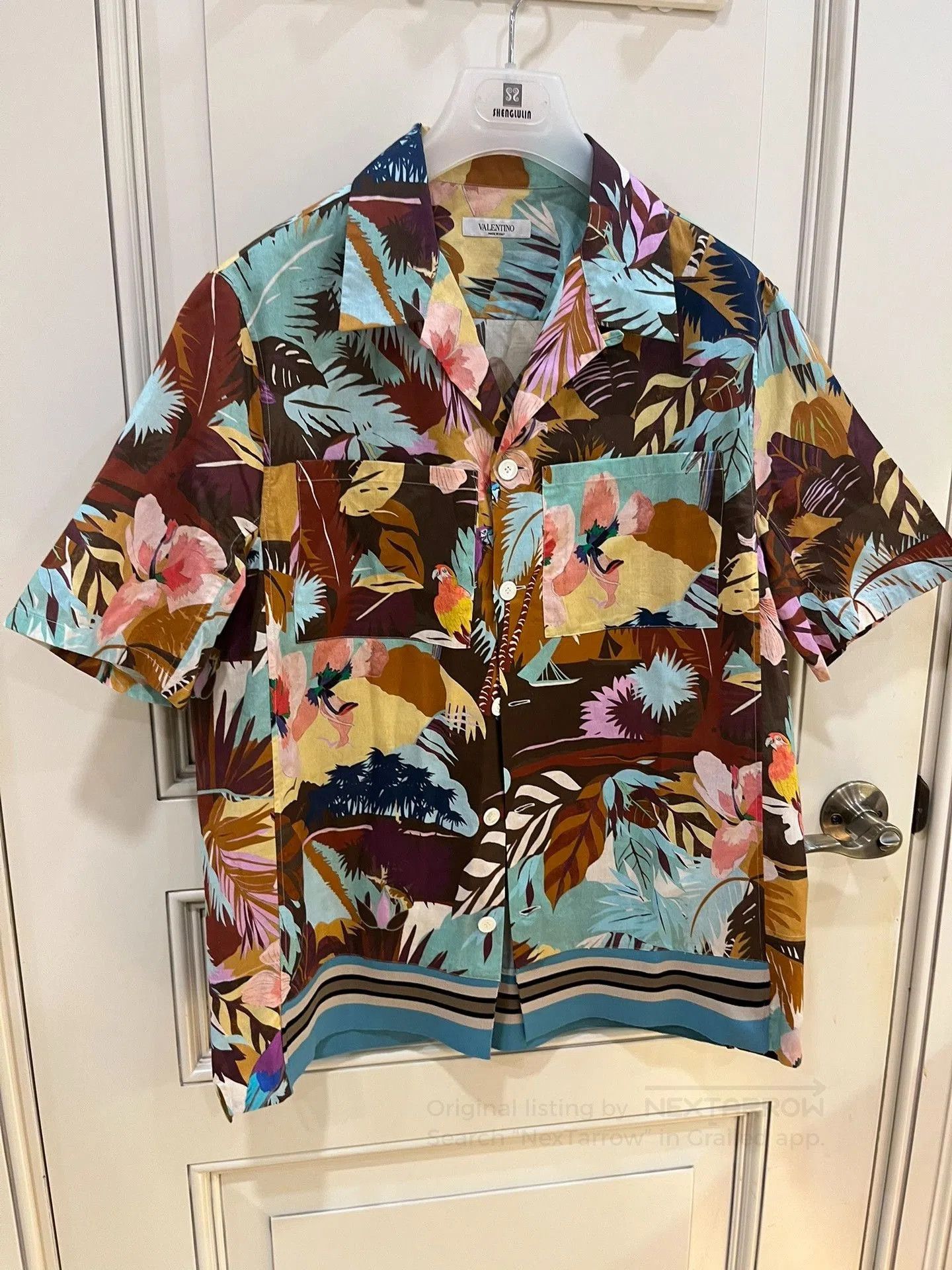 Valentino Valentino Tropical Plant Print Short. Size US M / EU 48-50 / 2 - 3 Thumbnail