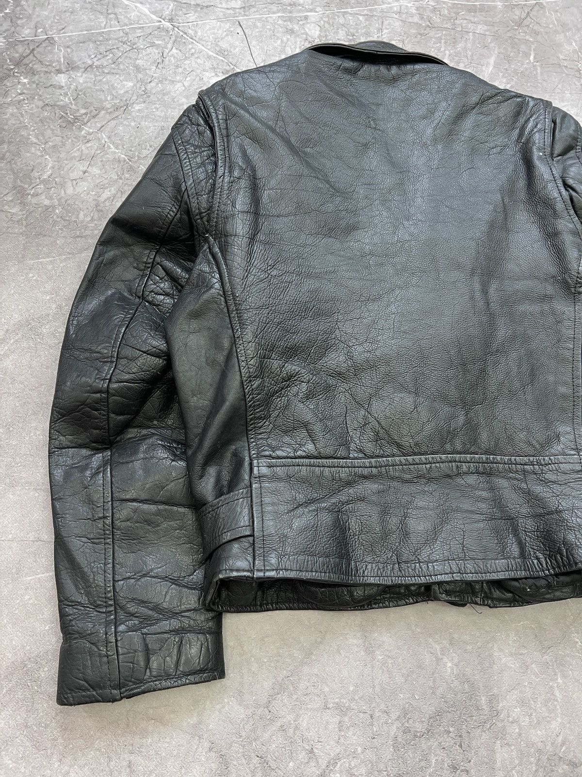 Harley Davidson Leather biker opium 90s leather jacket man western Size US M / EU 48-50 / 2 - 12 Thumbnail