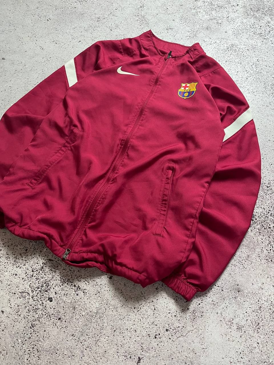 Nike Vintage Nike Barcelona Track Jacket Y2K Barca Size US S / EU 44-46 / 1 - 6 Thumbnail