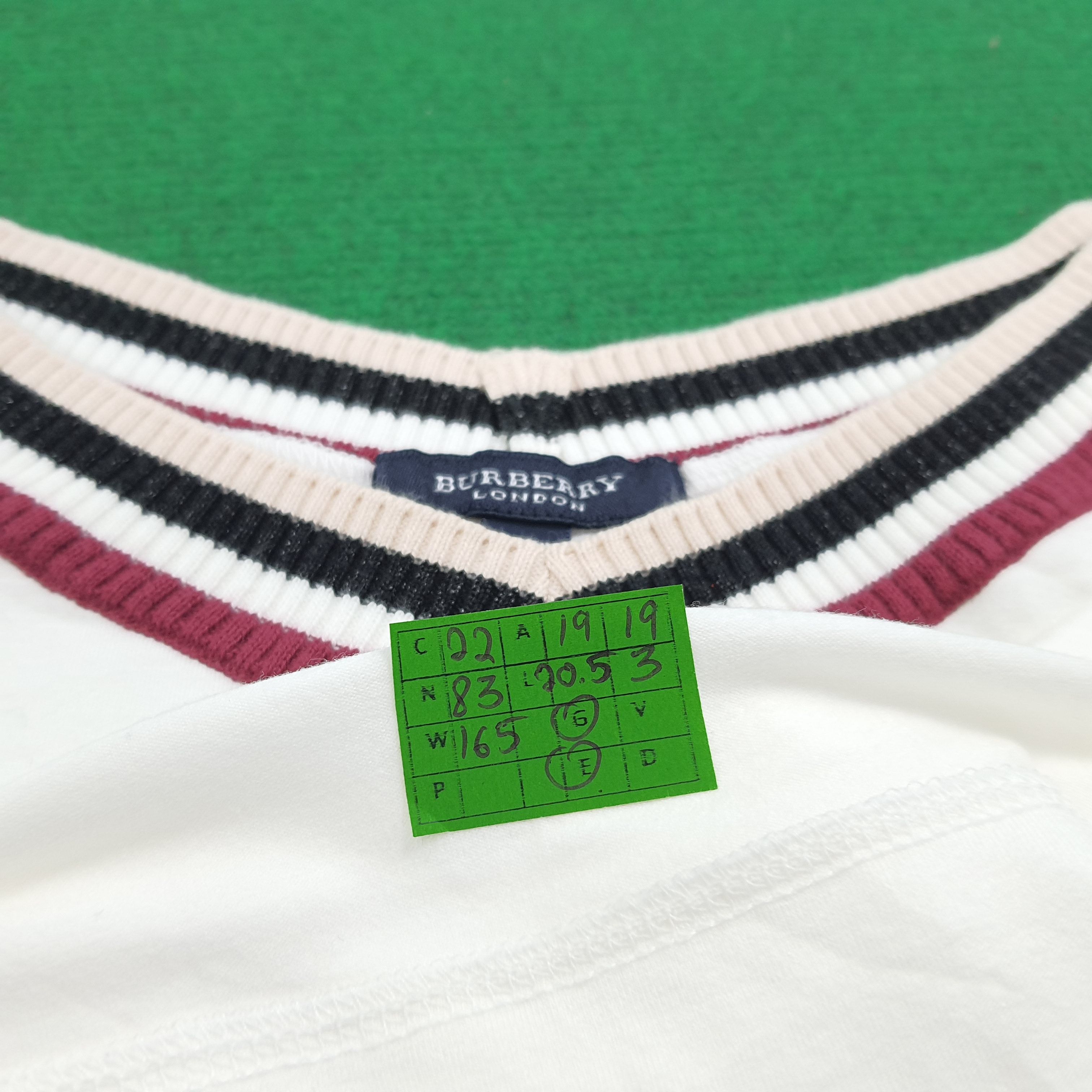 Vintage Burberry London Crop Top Shirt Size S / US 4 / IT 40 - 6 Thumbnail