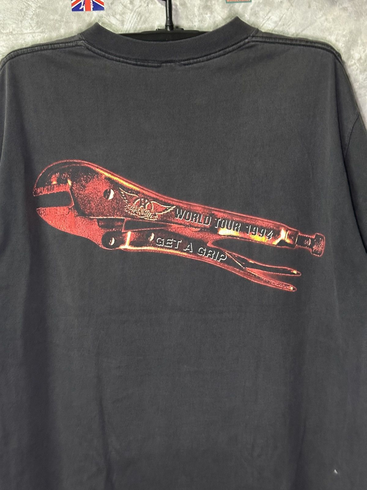 Other Vintage 1994 Aerosmith Get A Grip Tour XL Faded Distressed Size US XL / EU 56 / 4 - 8 Thumbnail