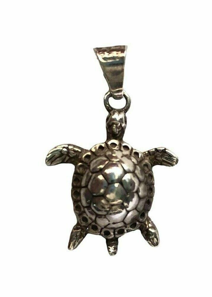 Designer Pre Owned Mexican Sterling Silver Turtle Charm Size ONE SIZE - 1 Thumbnail