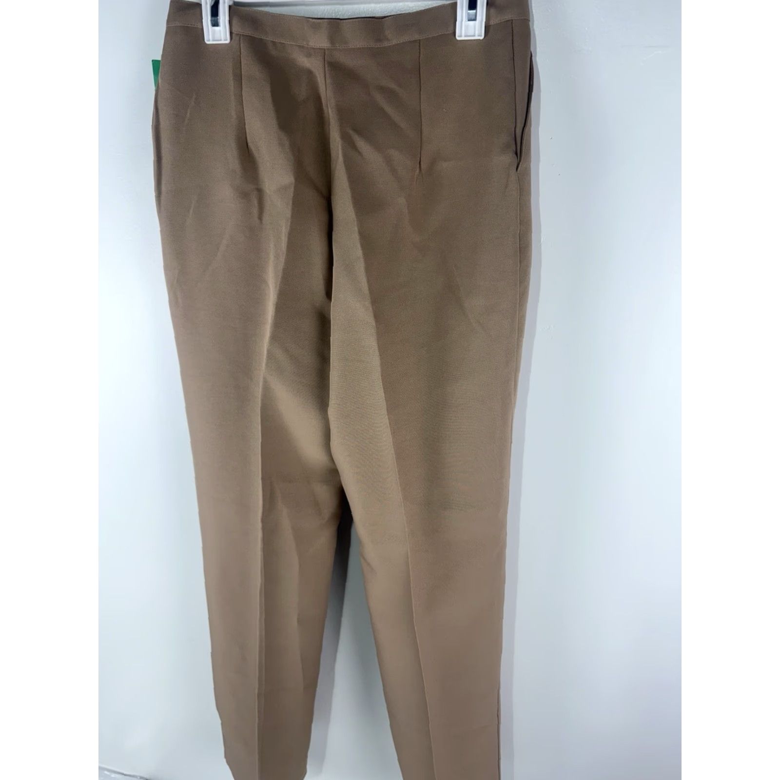 Vintage Vintage Nikki Beige Hi-Rise Pleated Dress Pants Womens Size 13/14 New USA Size 34" / US 12 / IT 48 - 4 Thumbnail