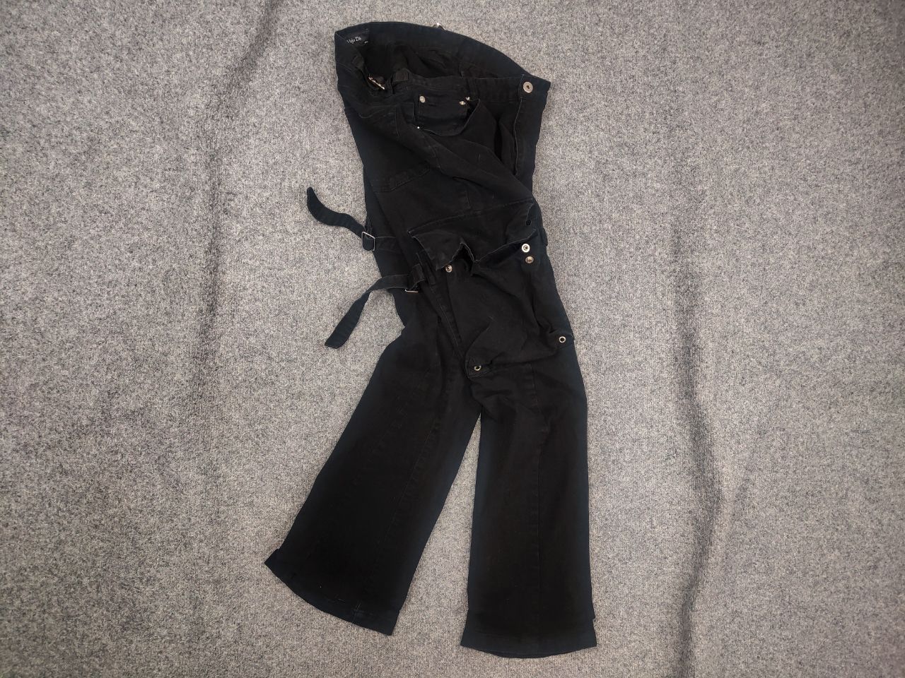 Vuja De Vuja De Japan Studio bondage flared Cargo Pants Authentic Size US 32 / EU 48 - 1 Thumbnail
