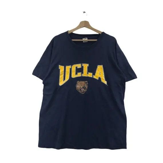 Vintage Vtg UCLA UNIVERSITY CALIFORNIA Bear Tee Shirt Alma Mater Size US L / EU 52-54 / 3 - 1 Thumbnail