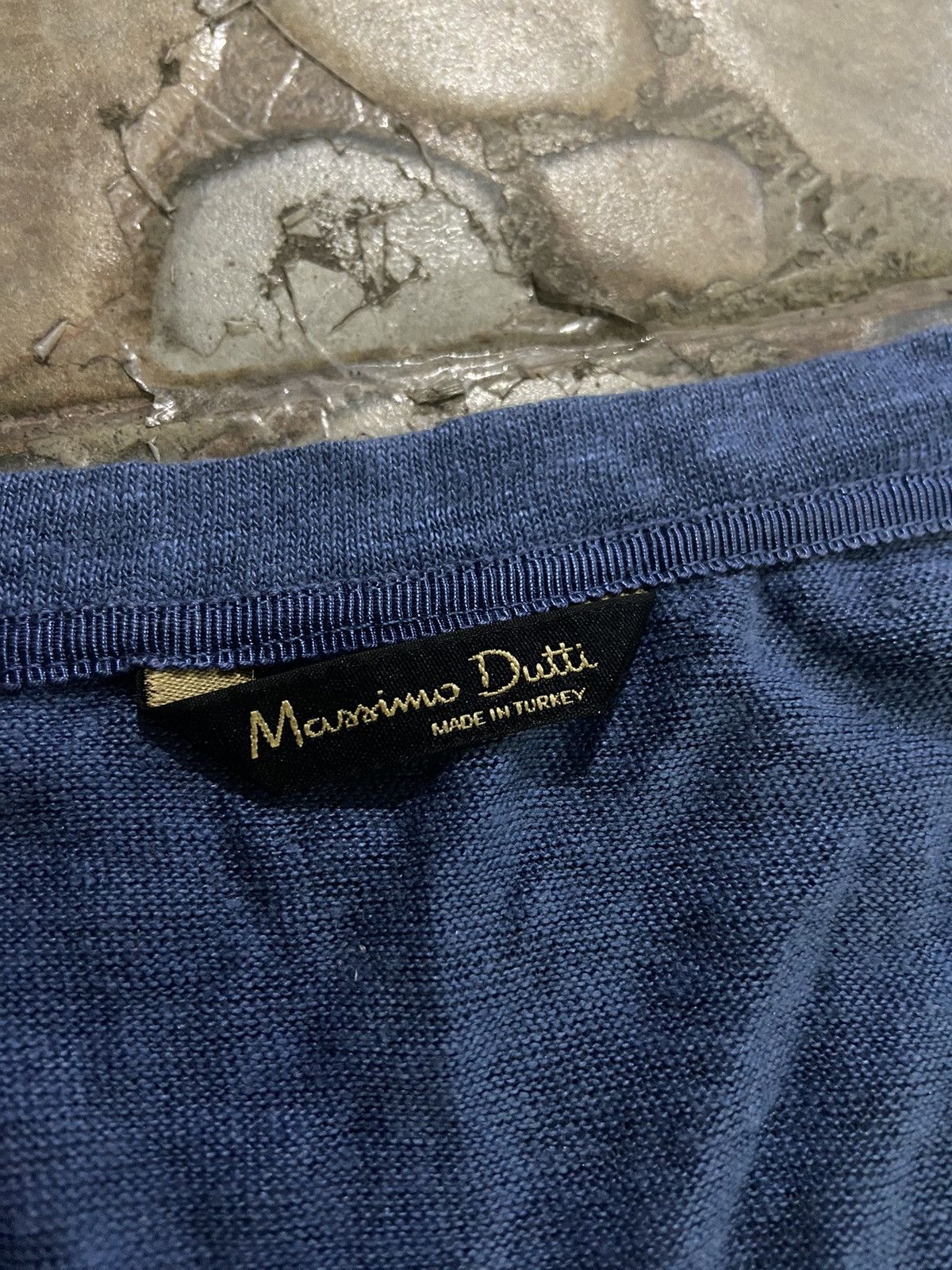 Massimo Dutti × Vintage VTG massing dutty knite long sleeve t-shirt Size US XL / EU 56 / 4 - 5 Thumbnail