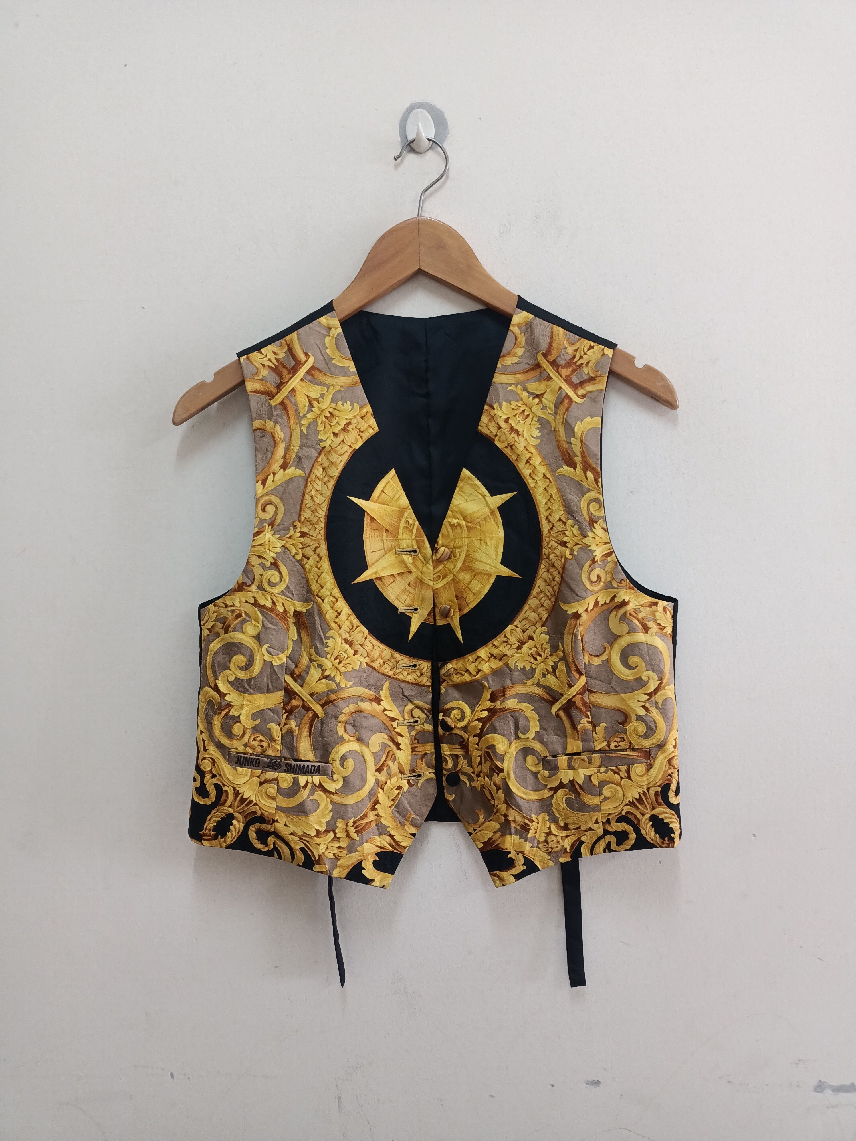 Junko Shimada Vintage Rare Junko Shimada Boroque Vest luxury style Size S / US 4 / IT 40 - 2 Thumbnail