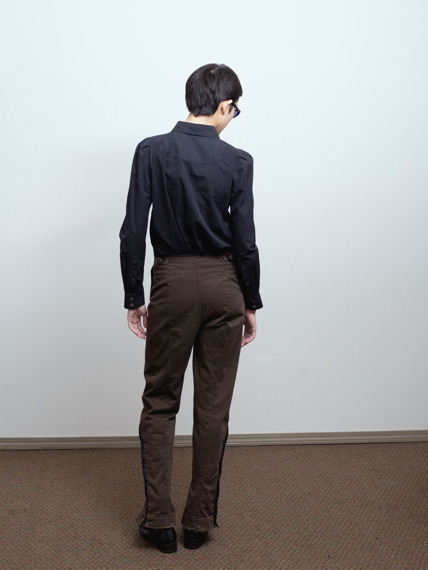 Prada Prada Sport 2000s Flared Trousers Size 28" / US 6 / IT 42 - 6 Thumbnail