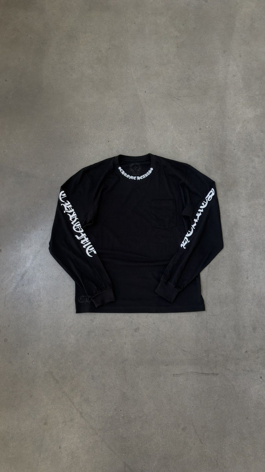 Chrome Hearts Chrome Hearts Collar Logo Long Sleeve T-Shirt Size US L / EU 52-54 / 3 - 1 Thumbnail