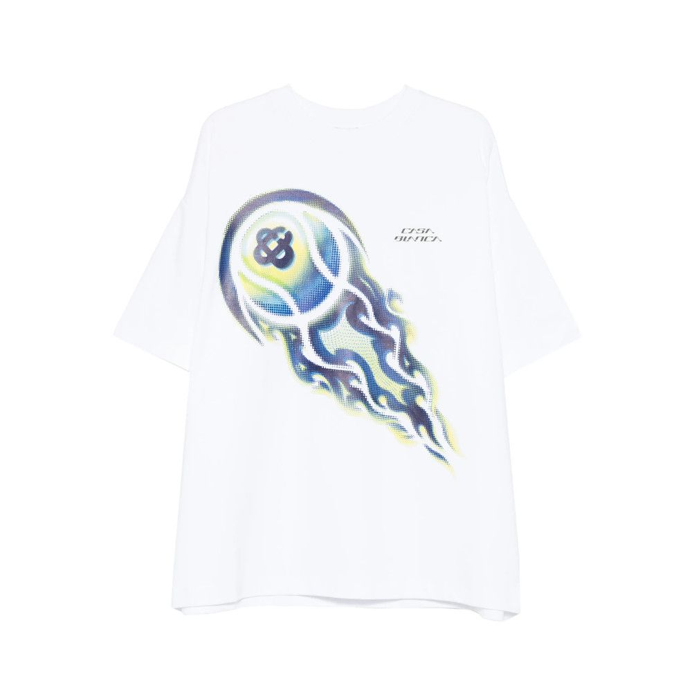 Casablanca Casablanca WHITE T-Shirts & Vests - T-Shirts Size US M / EU 48-50 / 2 - 1 Thumbnail