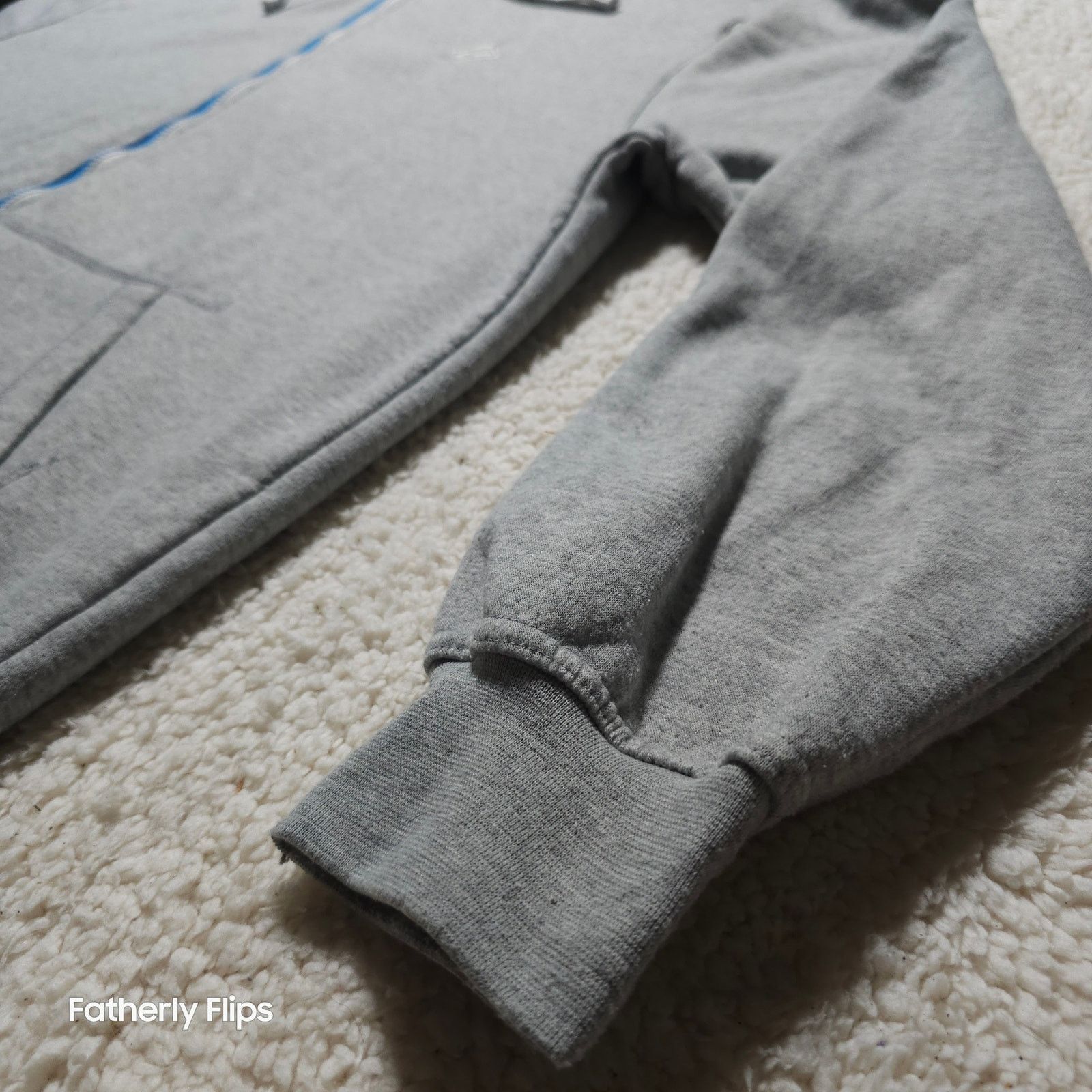 Enyce Vintage ENYCE 3XL Zip Up Hoodie Gray Blue Y2K Streetwear Size US XXL / EU 58 / 5 - 8 Thumbnail