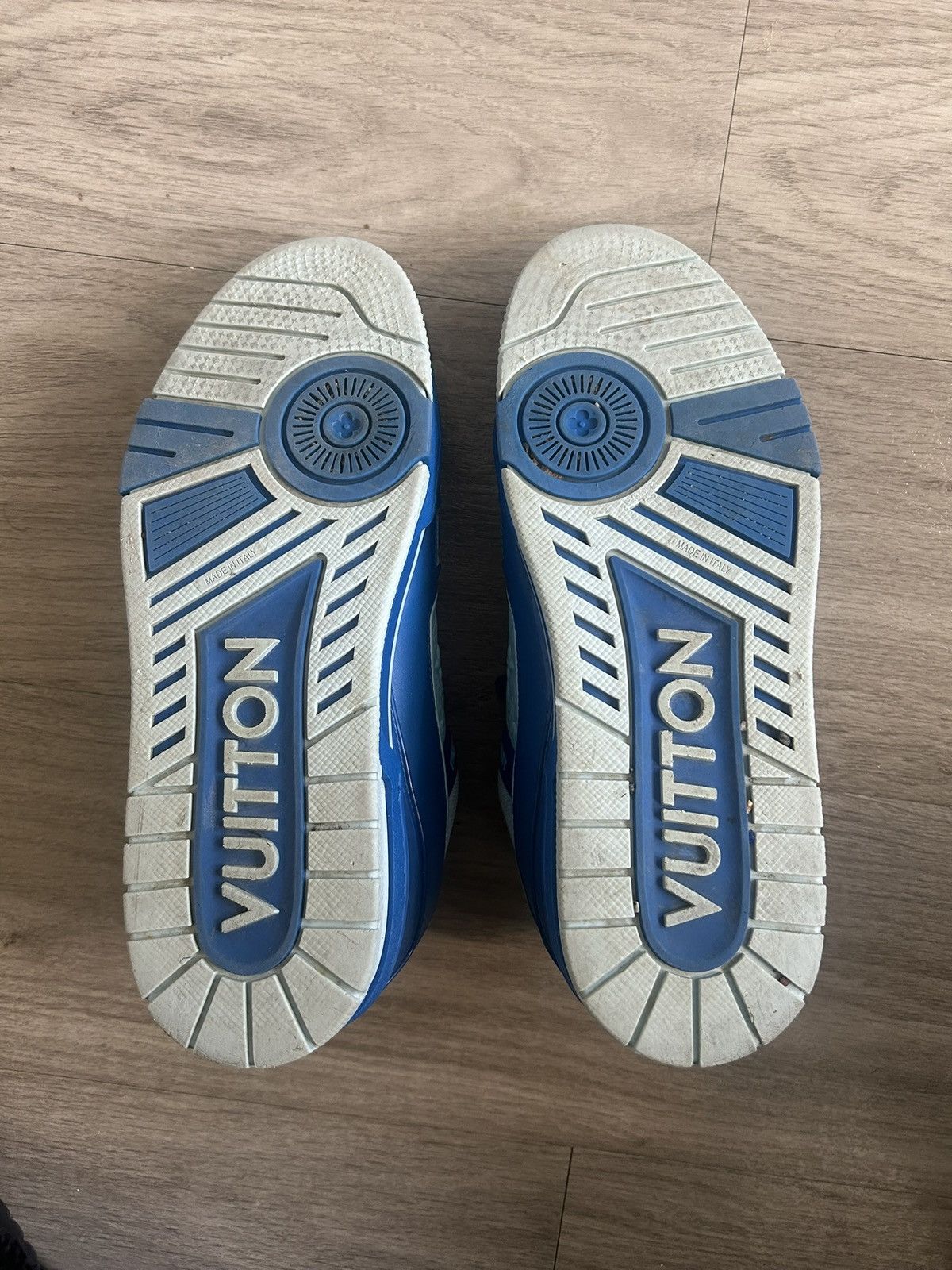 Louis Vuitton Louis vuitton trainer sneaker blue Size US 8 / EU 41 - 7 Thumbnail