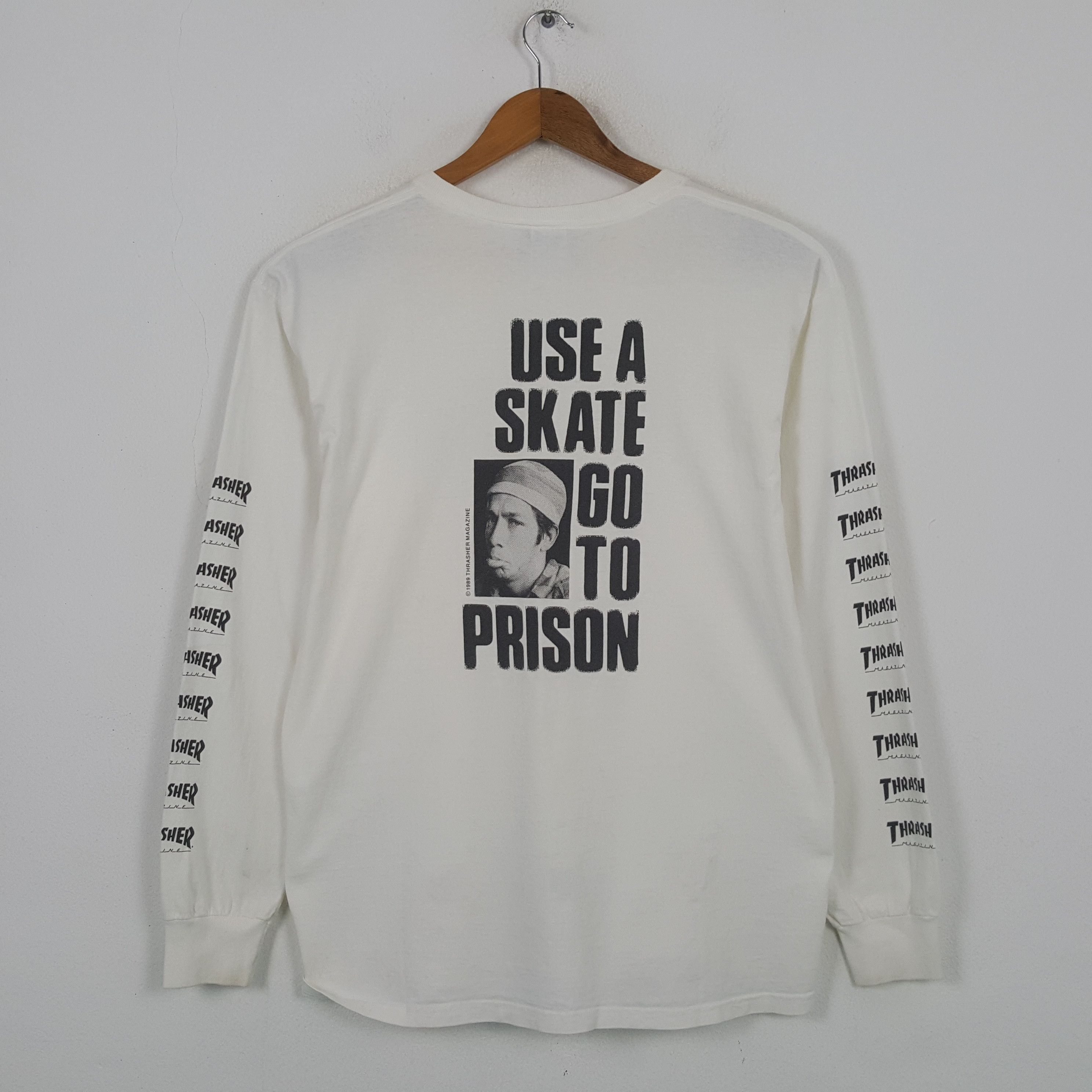 Thrasher Vintage Thrasher American Skateboard Style T-shirt 32 Size US L / EU 52-54 / 3 - 1 Thumbnail