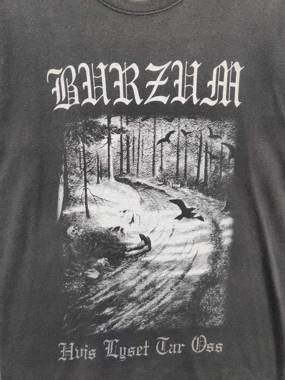 Band Tees Vintage Burzum Hvis Lyset Tar Oss Band Tee Tshirt Size US M / EU 48-50 / 2 - 6 Thumbnail