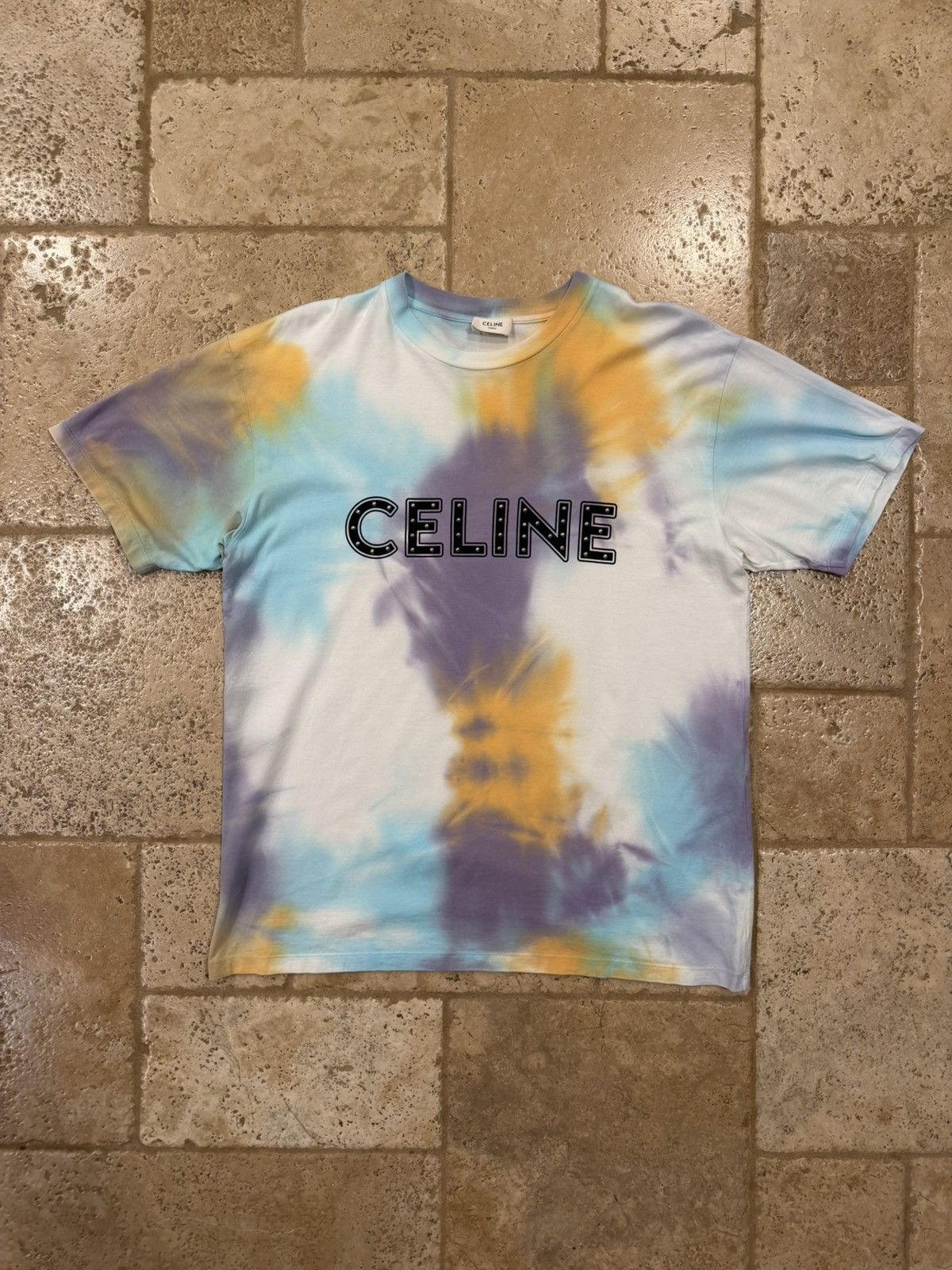 Celine Celine Hedi Slimane Logo T-Shirt Size M | Grailed