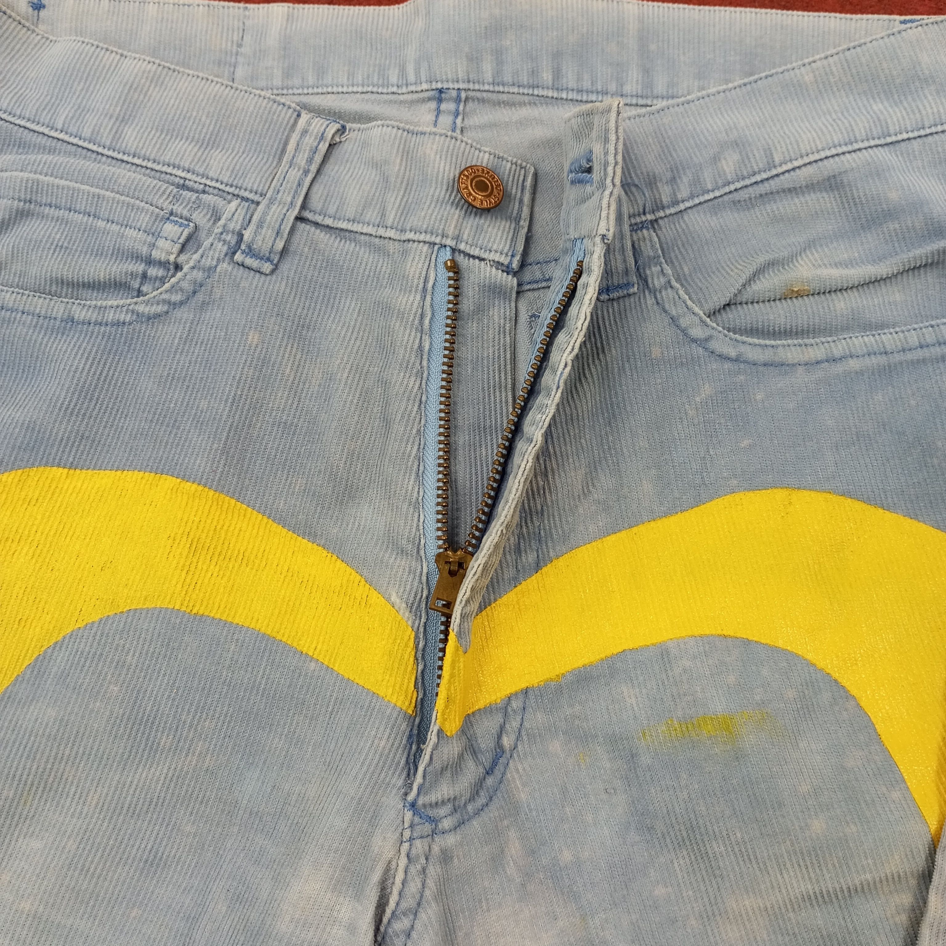 Japanese Brand × Vintage Evisu Japanese Brand Streetwear Custom Daicock Pants Size US 28 / EU 44 - 12 Thumbnail