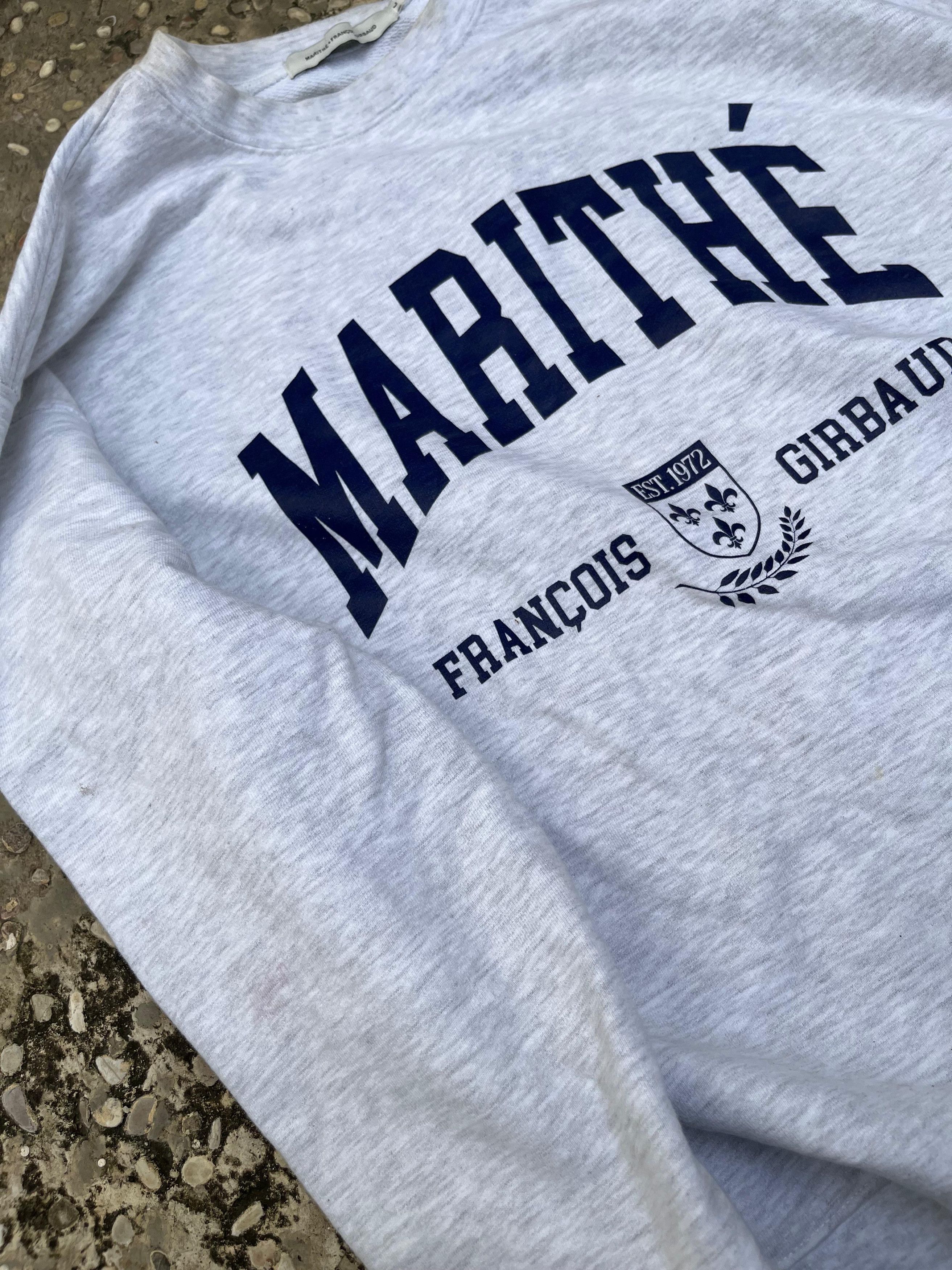 Marithe + Francois Girbaud Marithe Francois Girbaud Sweatshirt Size US L / EU 52-54 / 3 - 5 Thumbnail