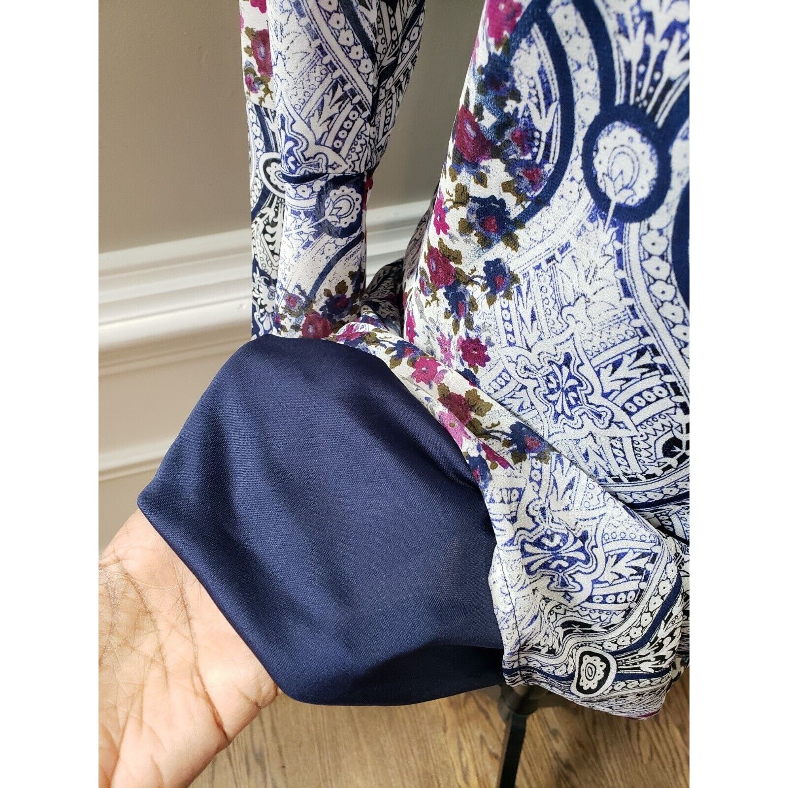 Other Speechless Polyester V-Neck Long Sleeve Knee Length Dress M Size M / US 6-8 / IT 42-44 - 8 Thumbnail