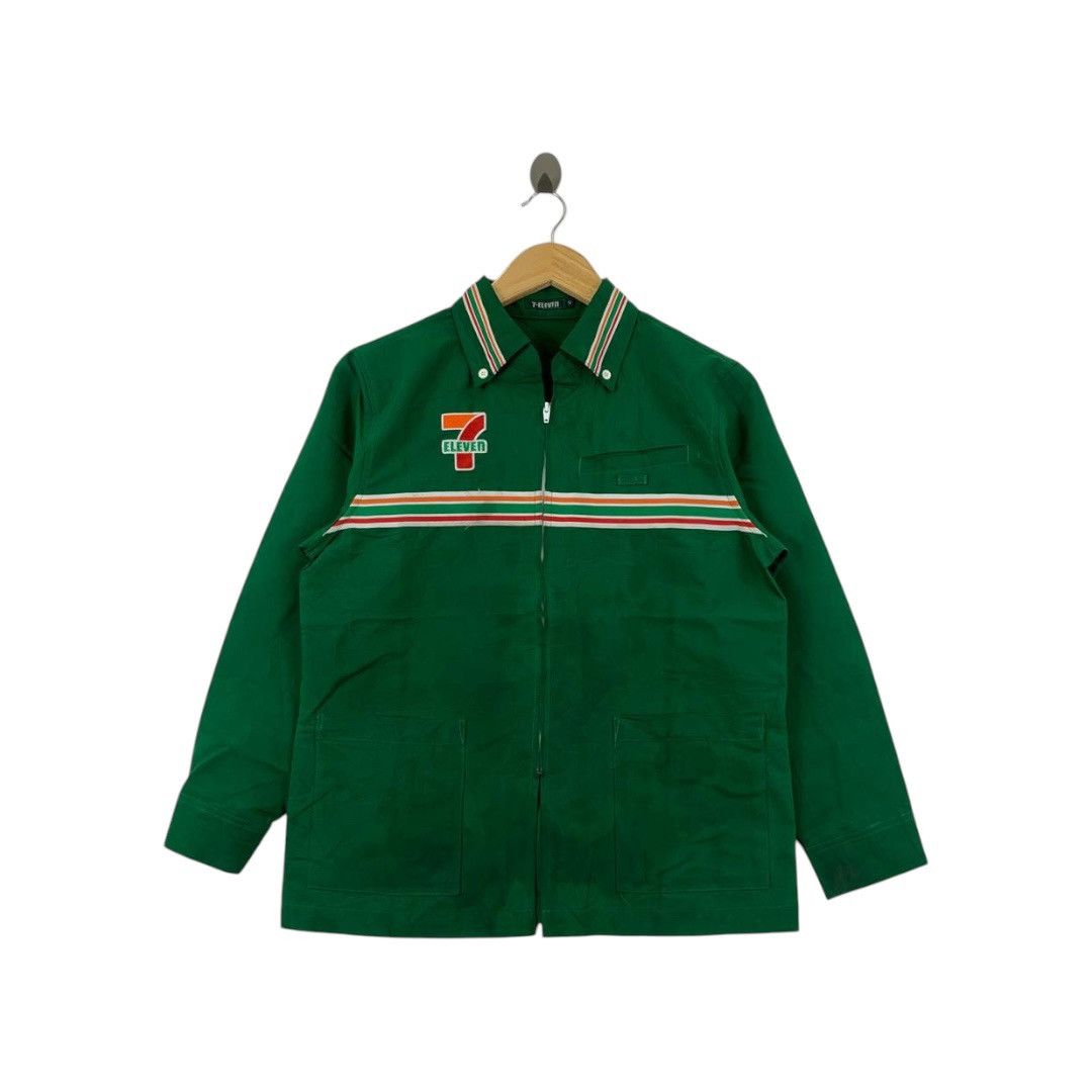 Vintage 7-ELEVEN 7E Seven 11 Supermarket Convenience Store Workwear Size US M / EU 48-50 / 2 - 1 Thumbnail
