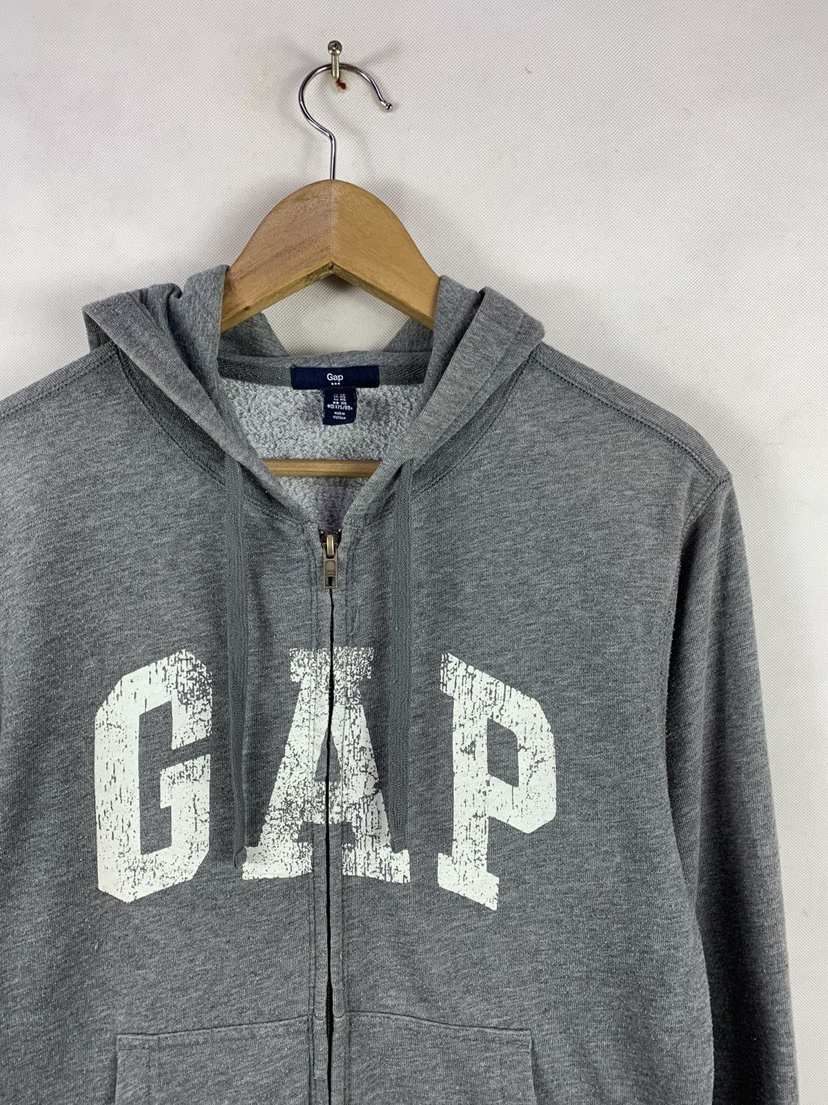 Gap Steals! GAP Spellout Hoodie Zipper Sweater Size US XS / EU 42 / 0 - 2 Thumbnail