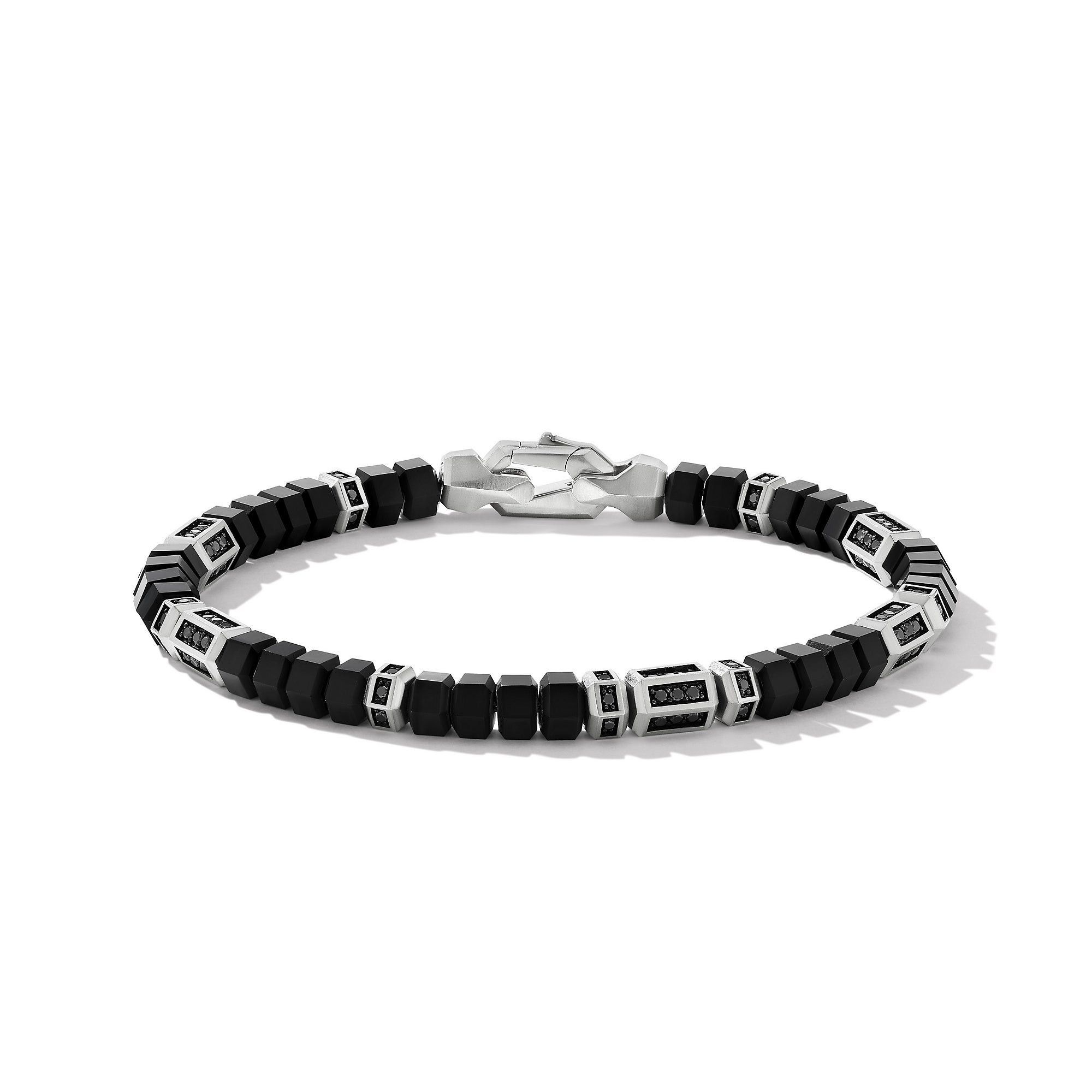 David Yurman oc11z1025 Bracelet in Sterling Silver with Black Diamond Size ONE SIZE - 1 Thumbnail