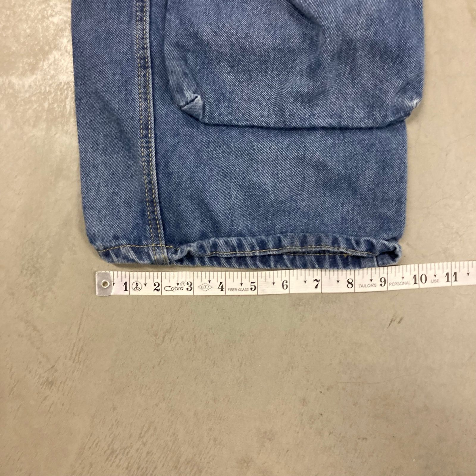 Vintage vintage y2k cargo jeans 28x30 Size US 28 / EU 44 - 4 Thumbnail