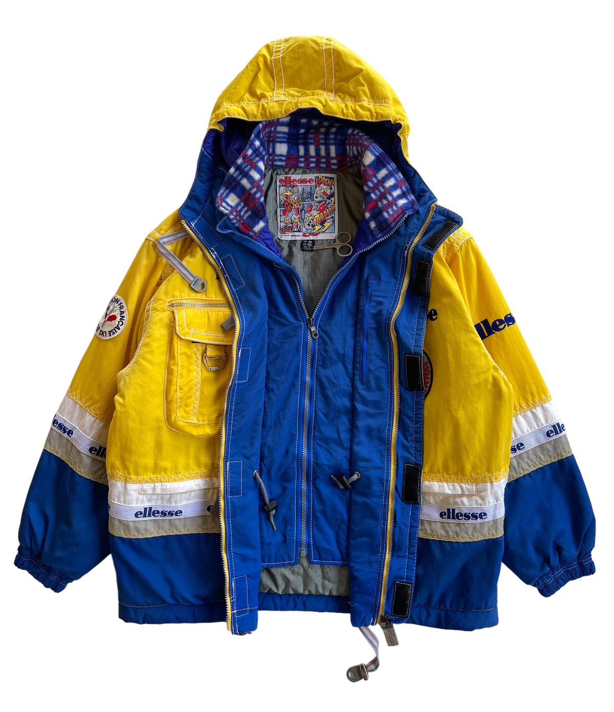 Ellesse Vintage Ellesse Tag Heuer Ski Goldwin Jacket Size US S / EU 44-46 / 1 - 4 Thumbnail