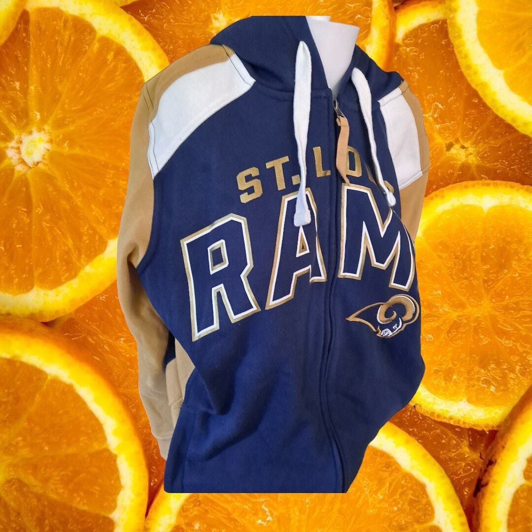 NFL NFL St Louis Rams Full Zip Hoodie Sweatshirt SIze Large Size US L / EU 52-54 / 3 - 2 Thumbnail