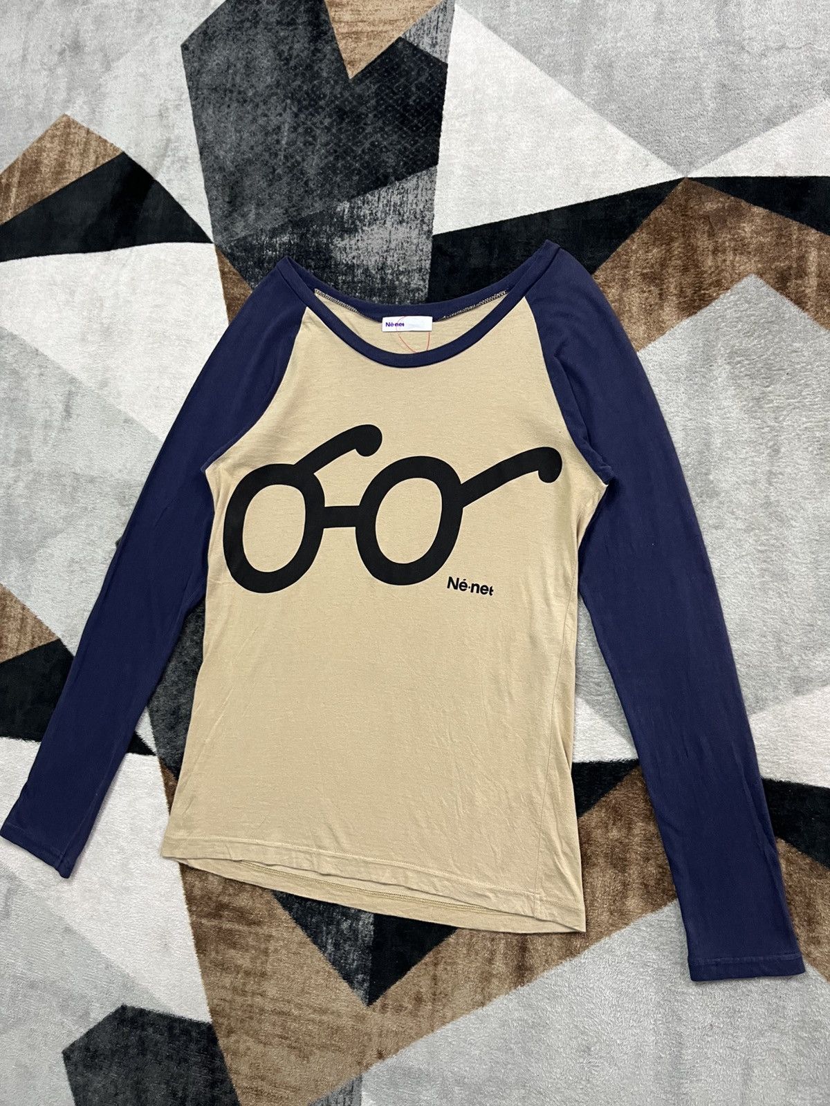 Ne-Net Ne-net Issey Miyake Longsleeve Glasses Printed Size M / US 6-8 / IT 42-44 - 2 Thumbnail