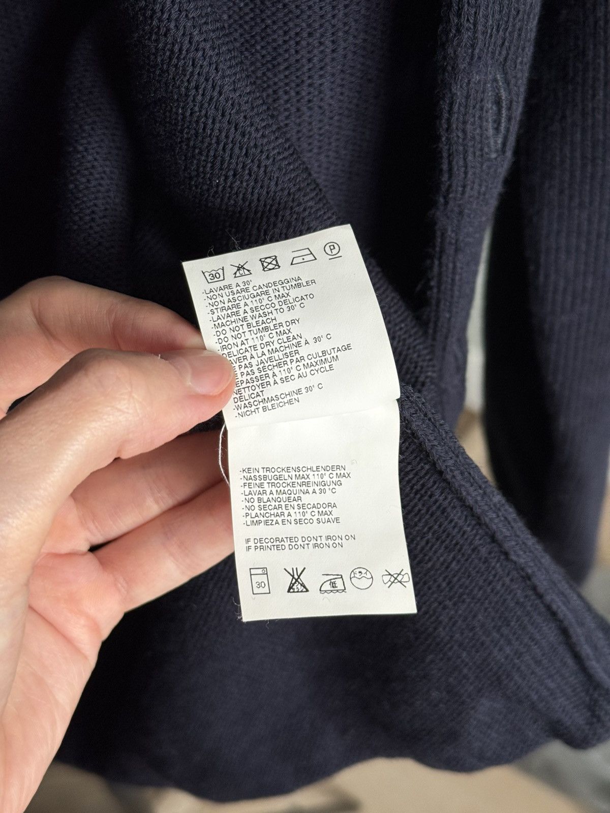 Maison Margiela Margiela Heavy Cotton cardigan Size US M / EU 48-50 / 2 - 9 Thumbnail