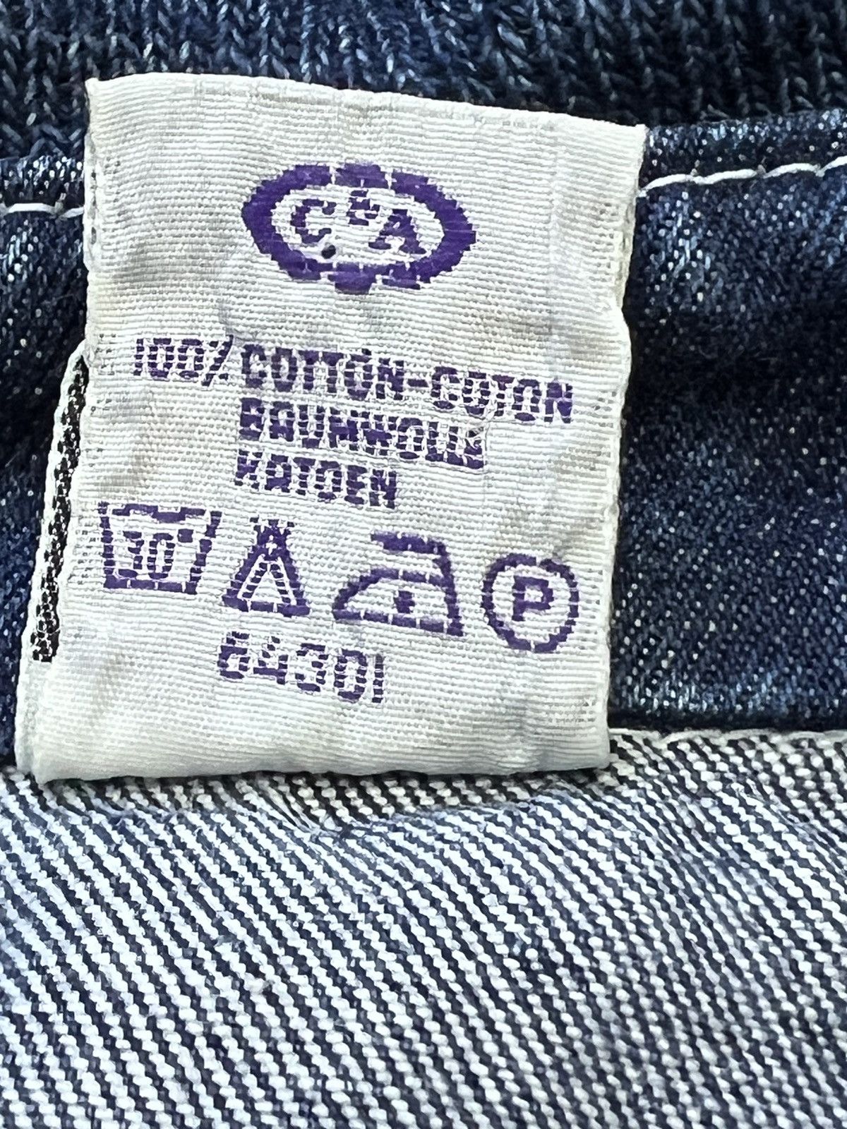 Japanese Brand × Vintage Y2K DENIM BOX FIT VINTAGE ANORAK JACKET RAP Size US M / EU 48-50 / 2 - 9 Thumbnail