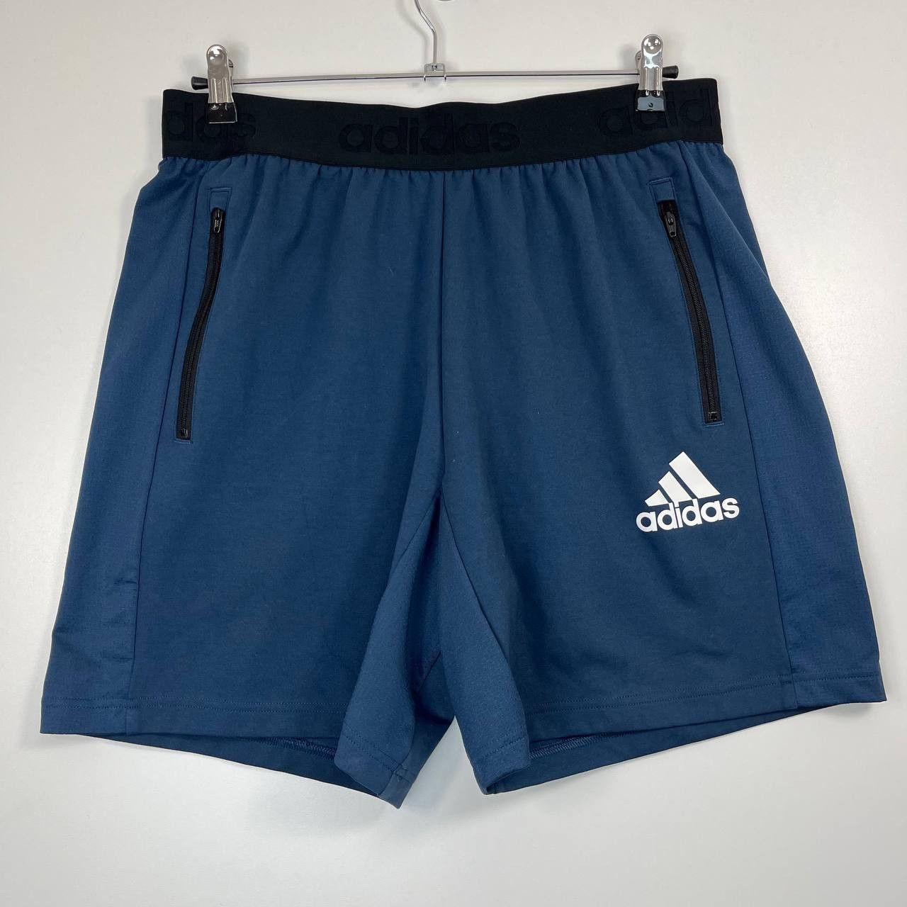 Adidas Adidas Training Shorts Zip Pockets Athletic Gym Mens Size L Size US 34 / EU 50 - 1 Thumbnail