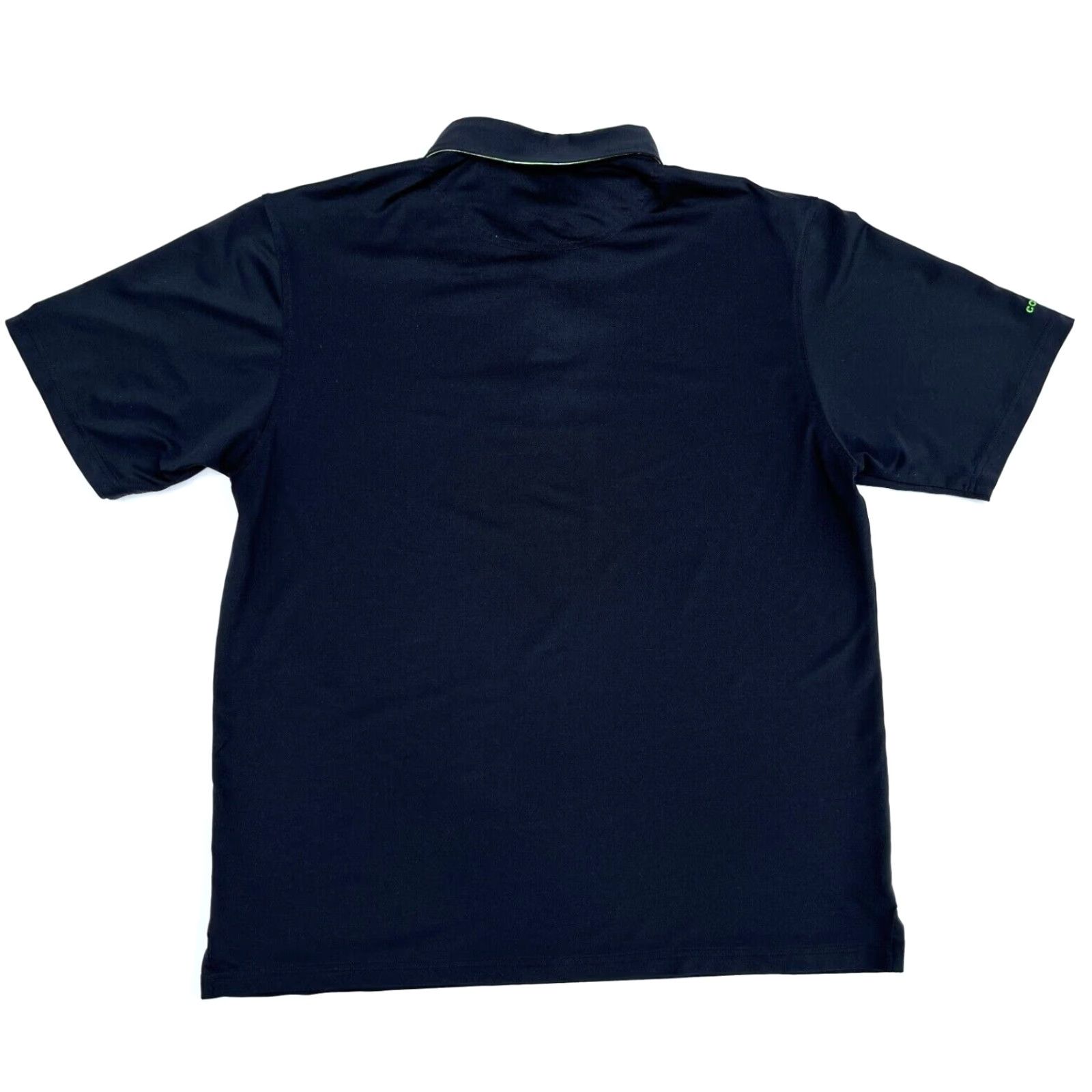 Vintage Finn Ryan Shirt Maker Men's Performance Polo Shirt XL Black Short Sleeve Collared Polo Shirt Size US XL / EU 56 / 4 - 2 Thumbnail